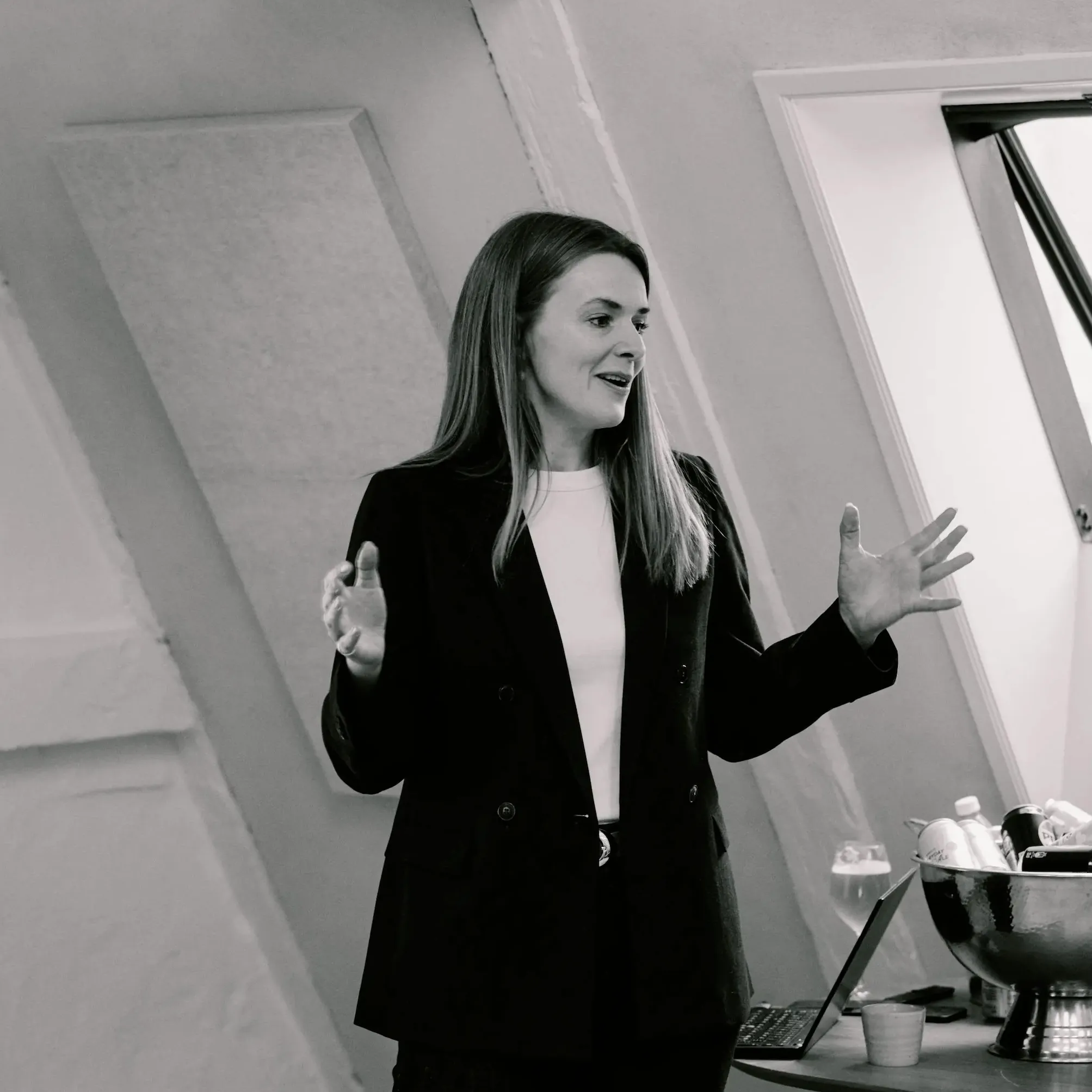 Katrine Korning Andersen oplæg Hird Nordnet event investering.