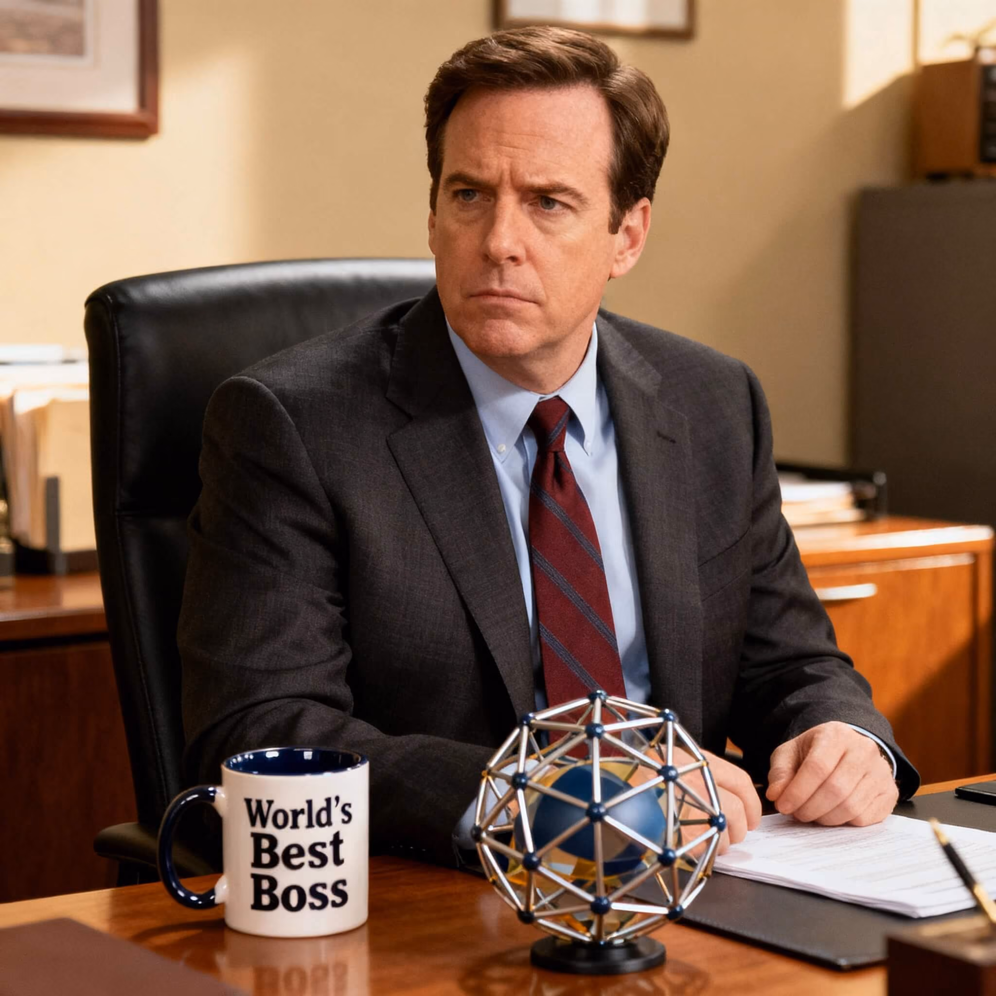 Illustration of presenting a plan to your manager