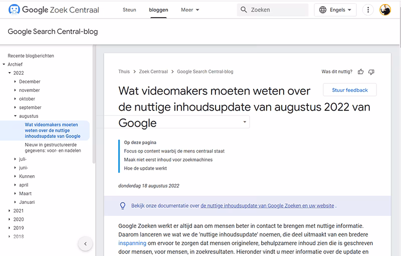 The Google Helpful Content update that slows down thin, poorly optimised pages