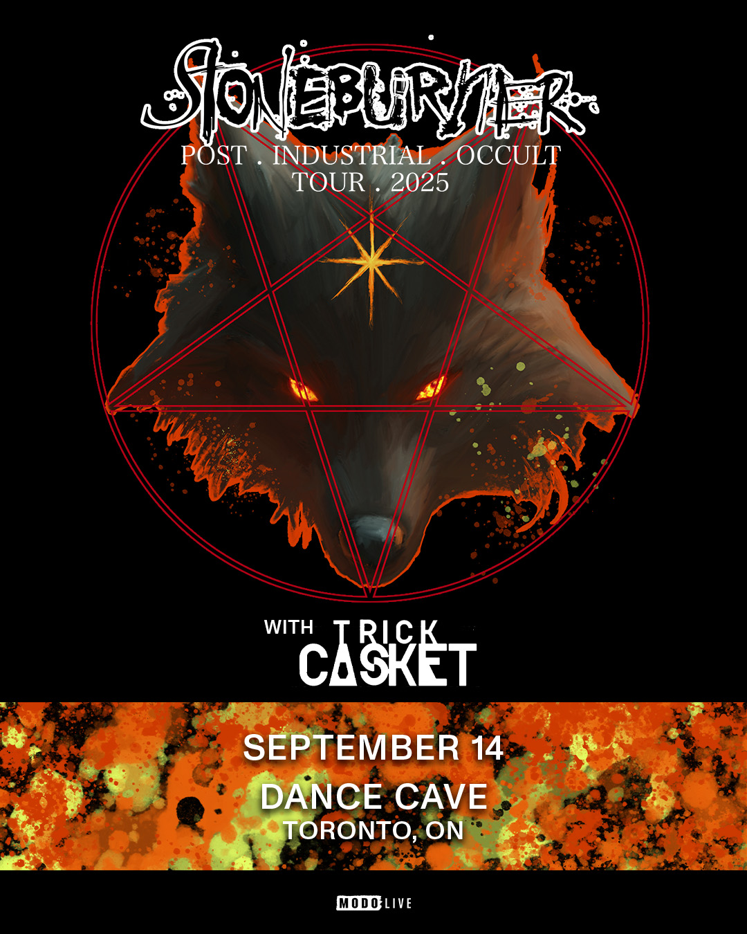 Stoneburner w/ Trick Casket