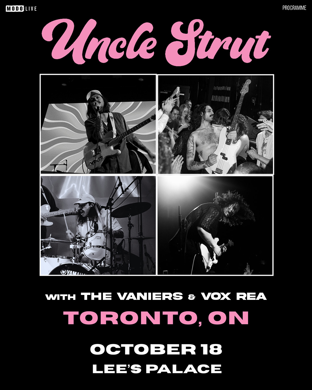 Uncle Strut w/ The Vaniers & Vox Rea