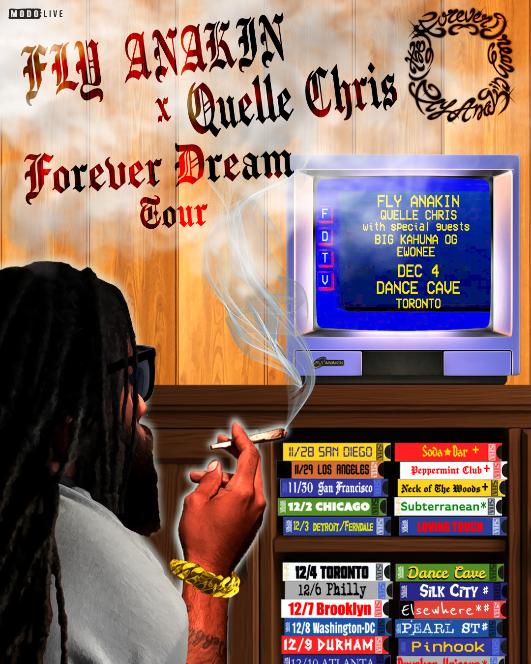 Fly Anakin w/ Quelle Chris, Big Kahuna OG, EWONEE