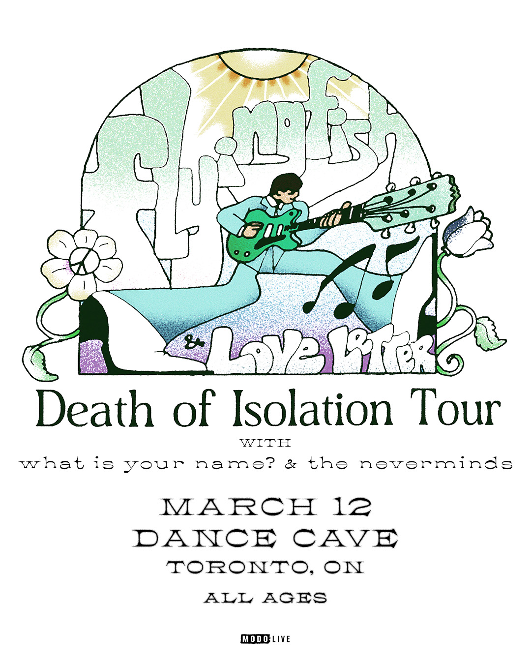 Flyingfish w/ Love Letter, what is your name?, the neverminds