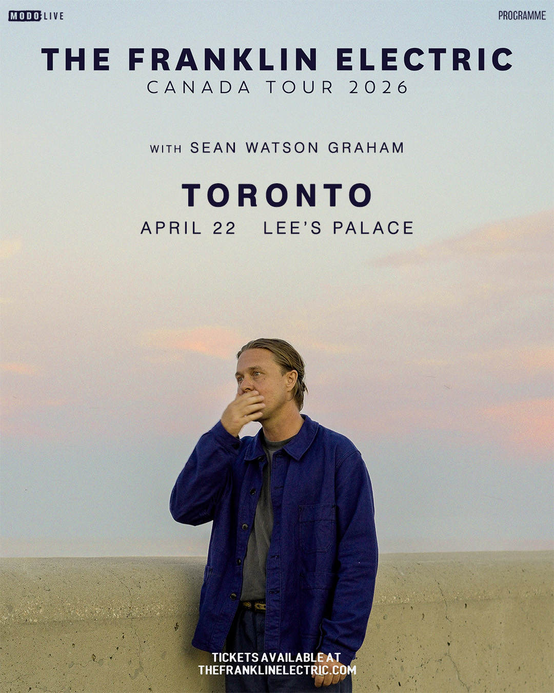 The Franklin Electric w/ Sean Watson Graham