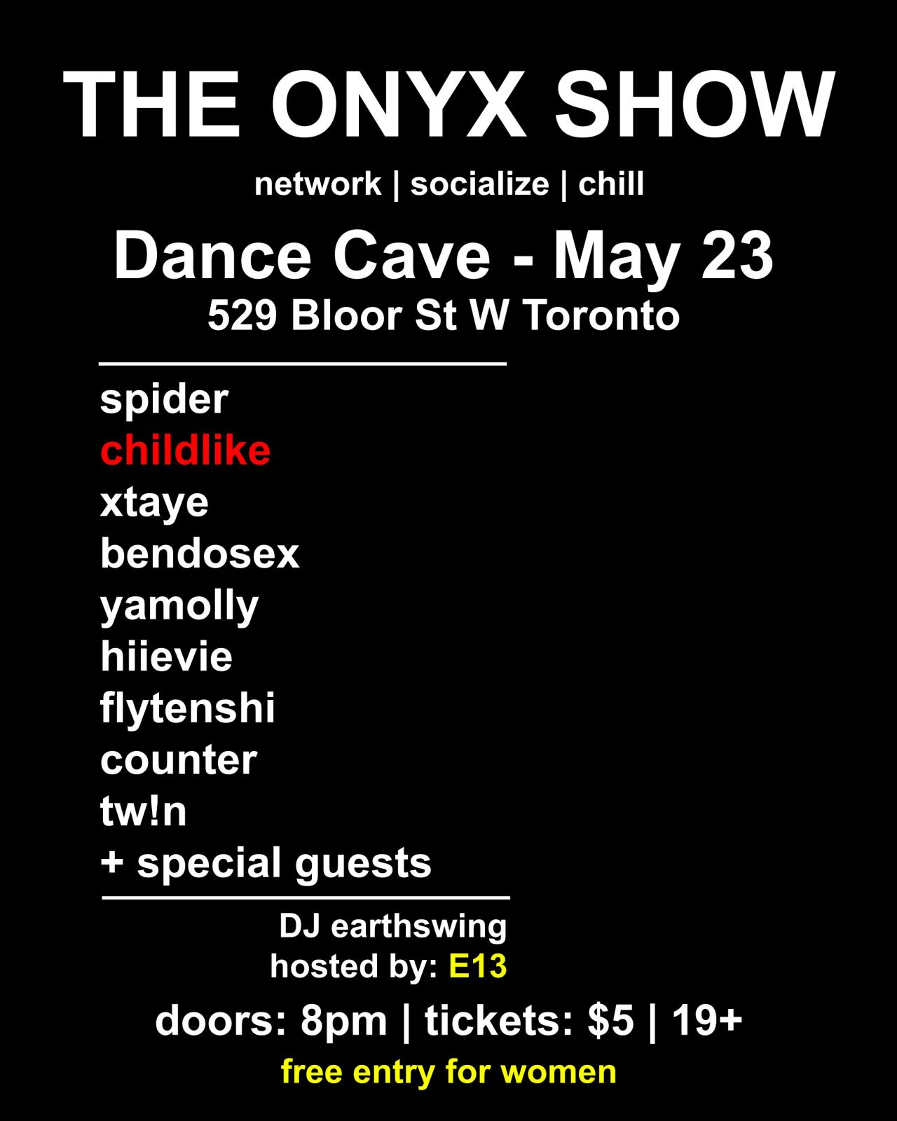 The Onxy Show