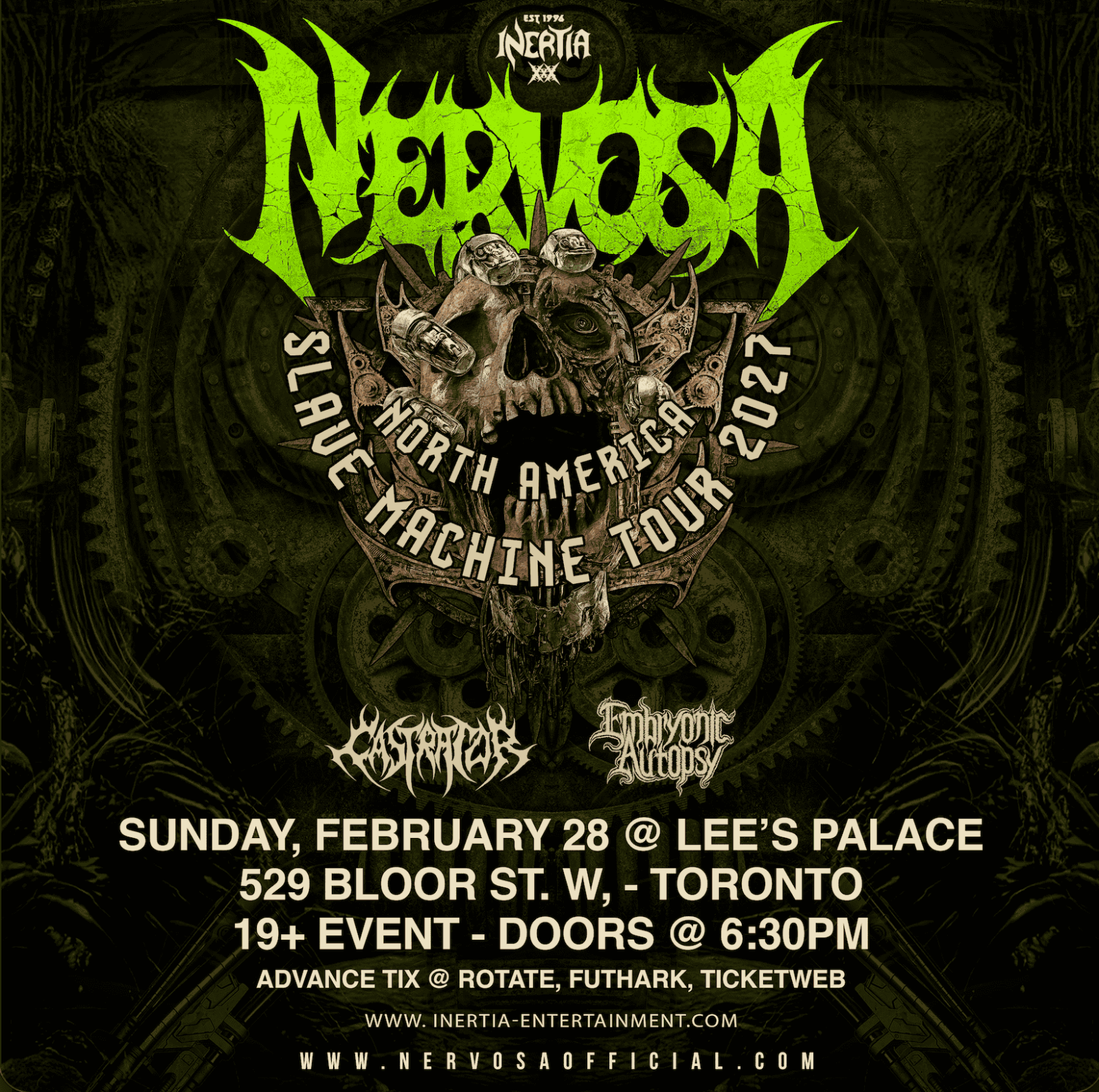 Nervosa, Castrator, Embryonic Autopsy