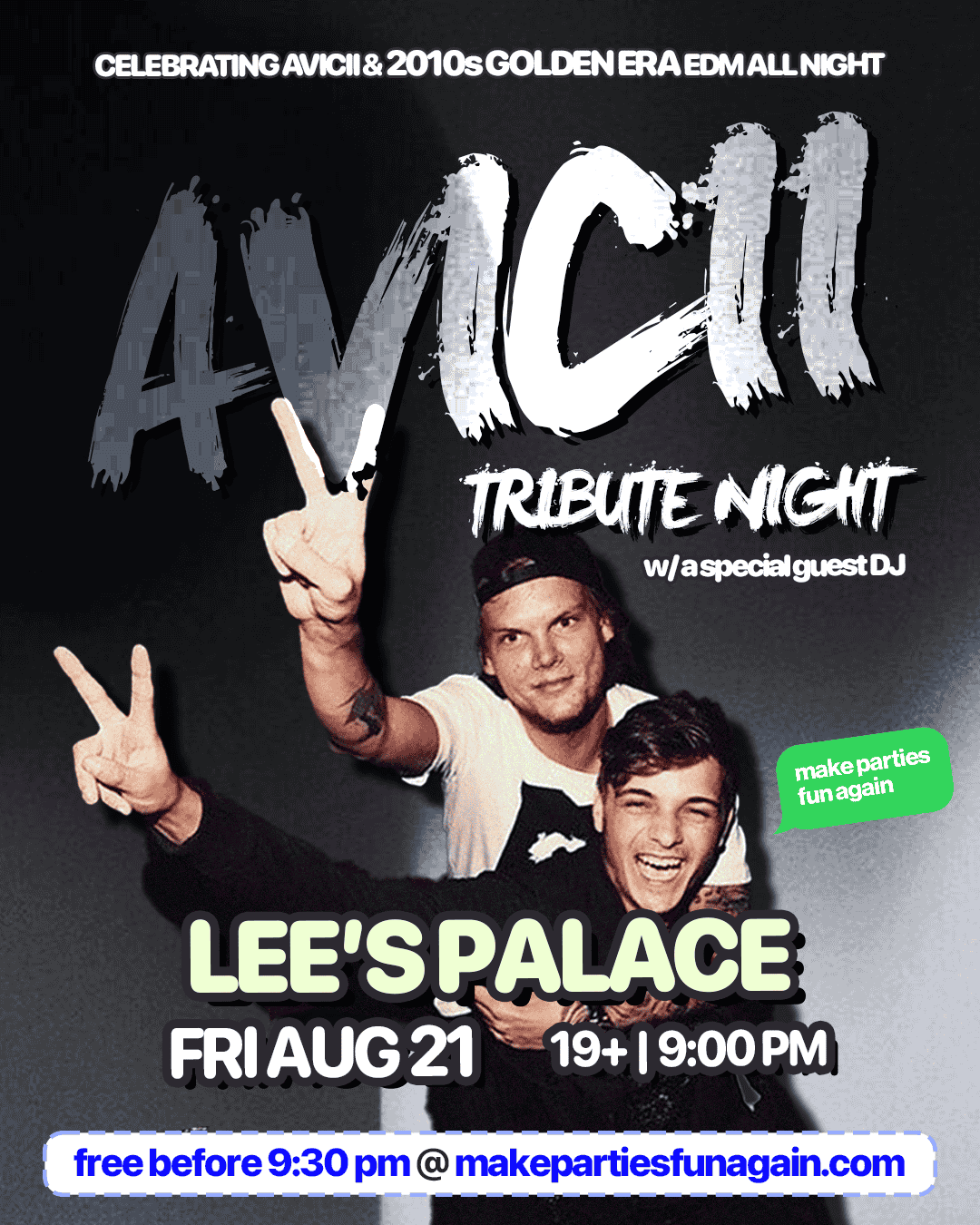 Avicii Tribute Night