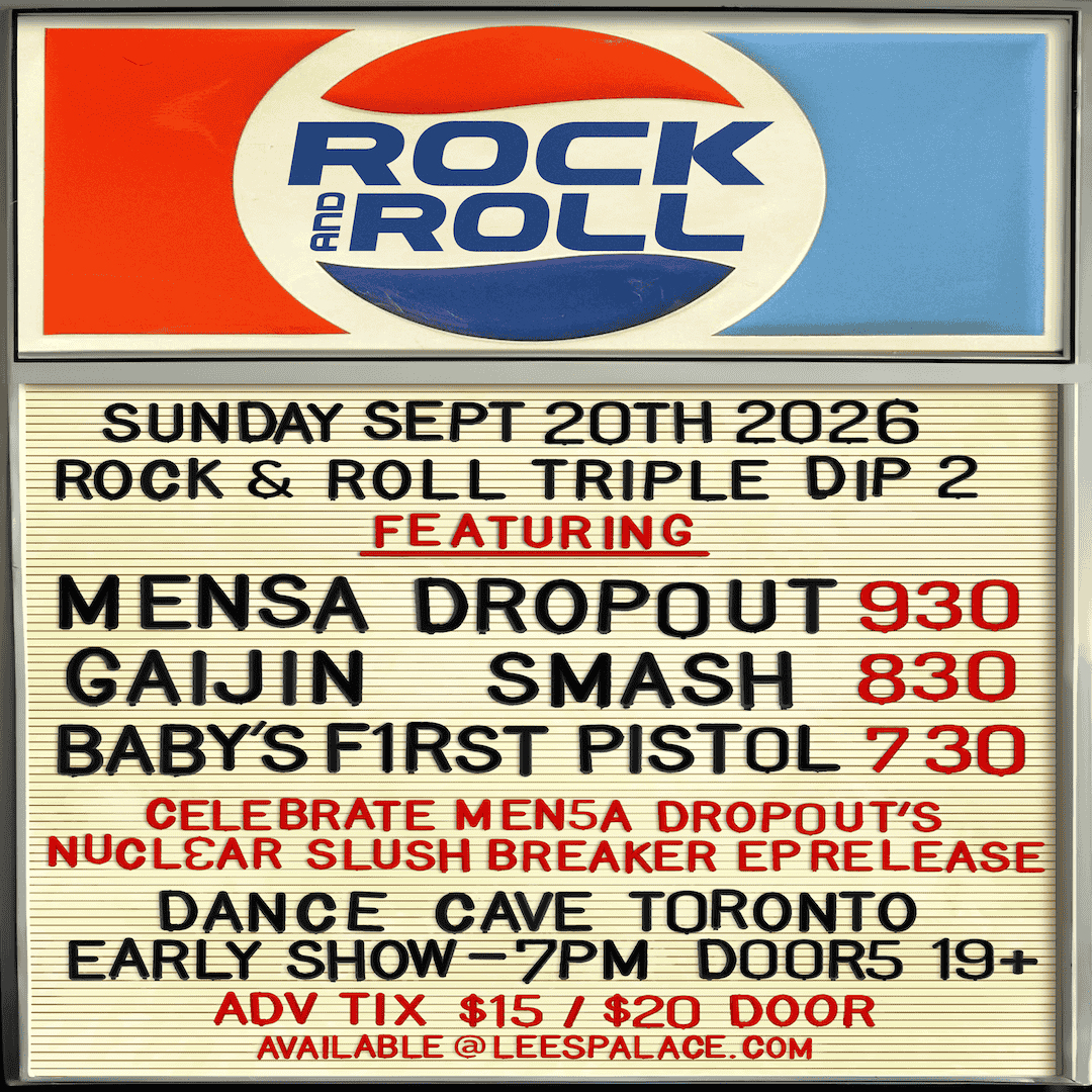 Rock N Roll Triple Dip 2 featuring Mensa Dropout, Gaijin Smash and Baby's First Pistol