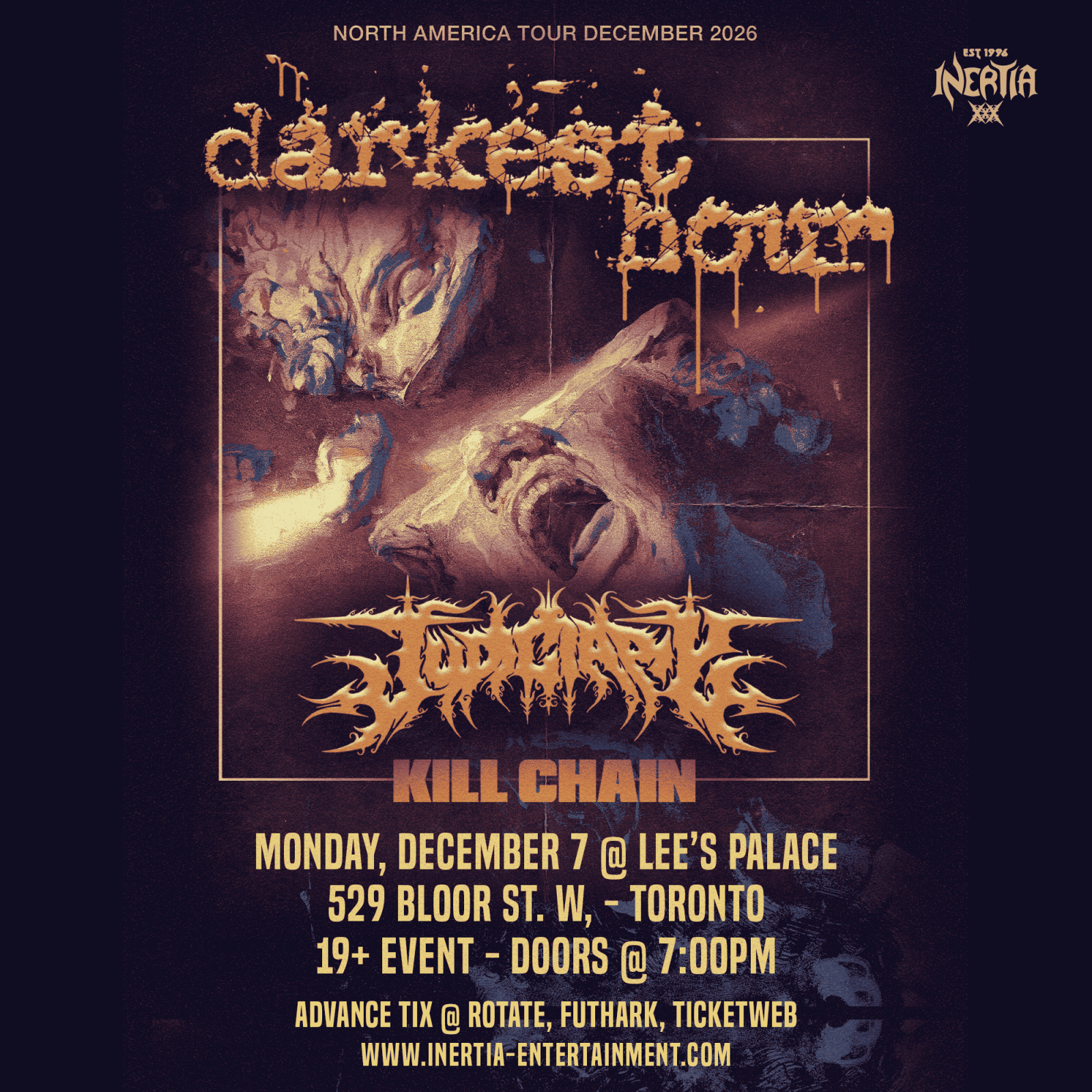 Darkest Hour w/ Judiciary & Kill Chain