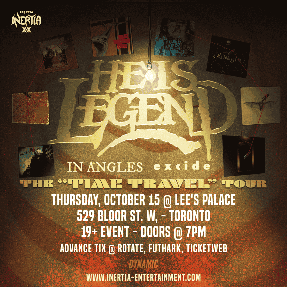 He Is Legend - The Time Travel Tour