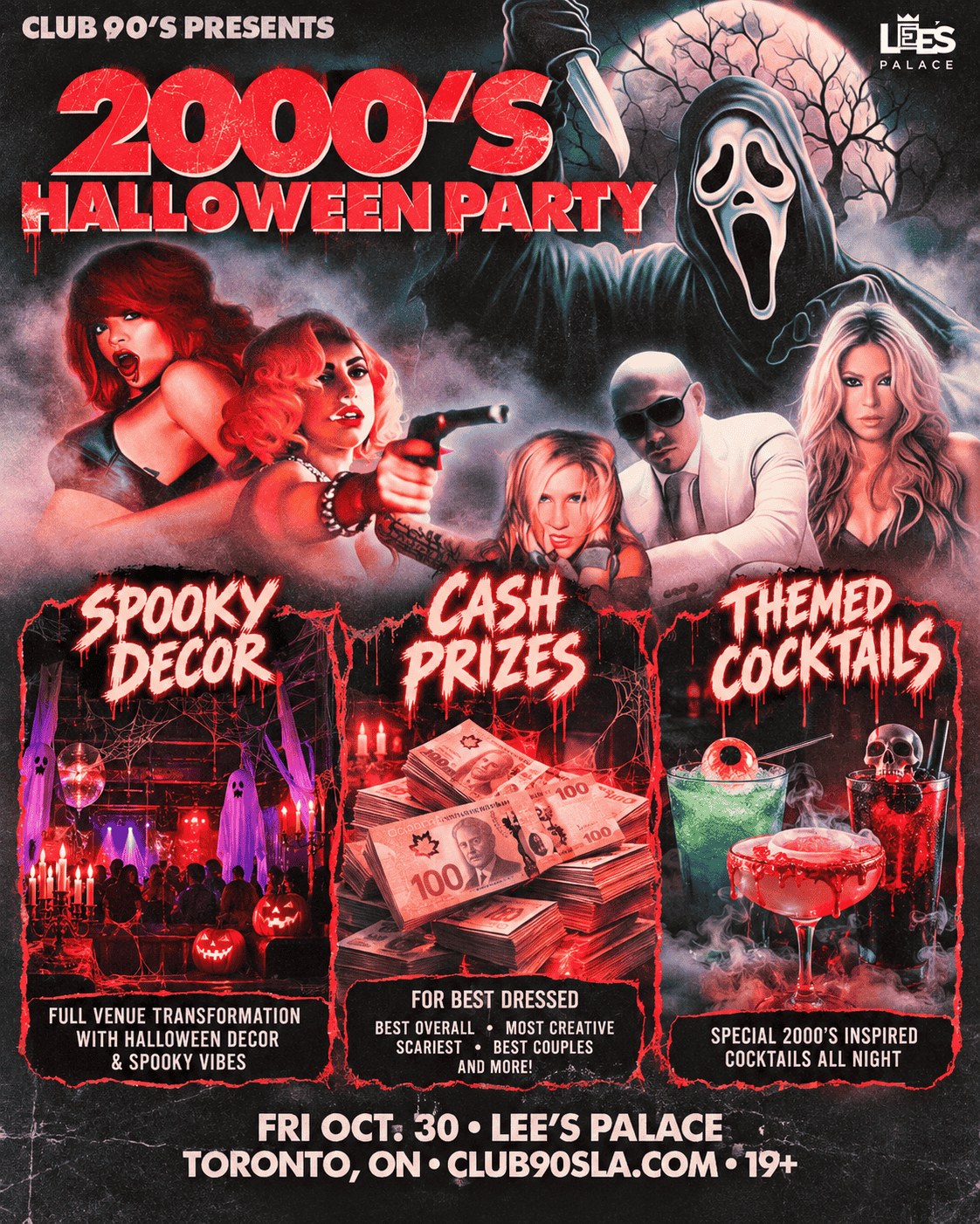2000's Night Halloween Party
