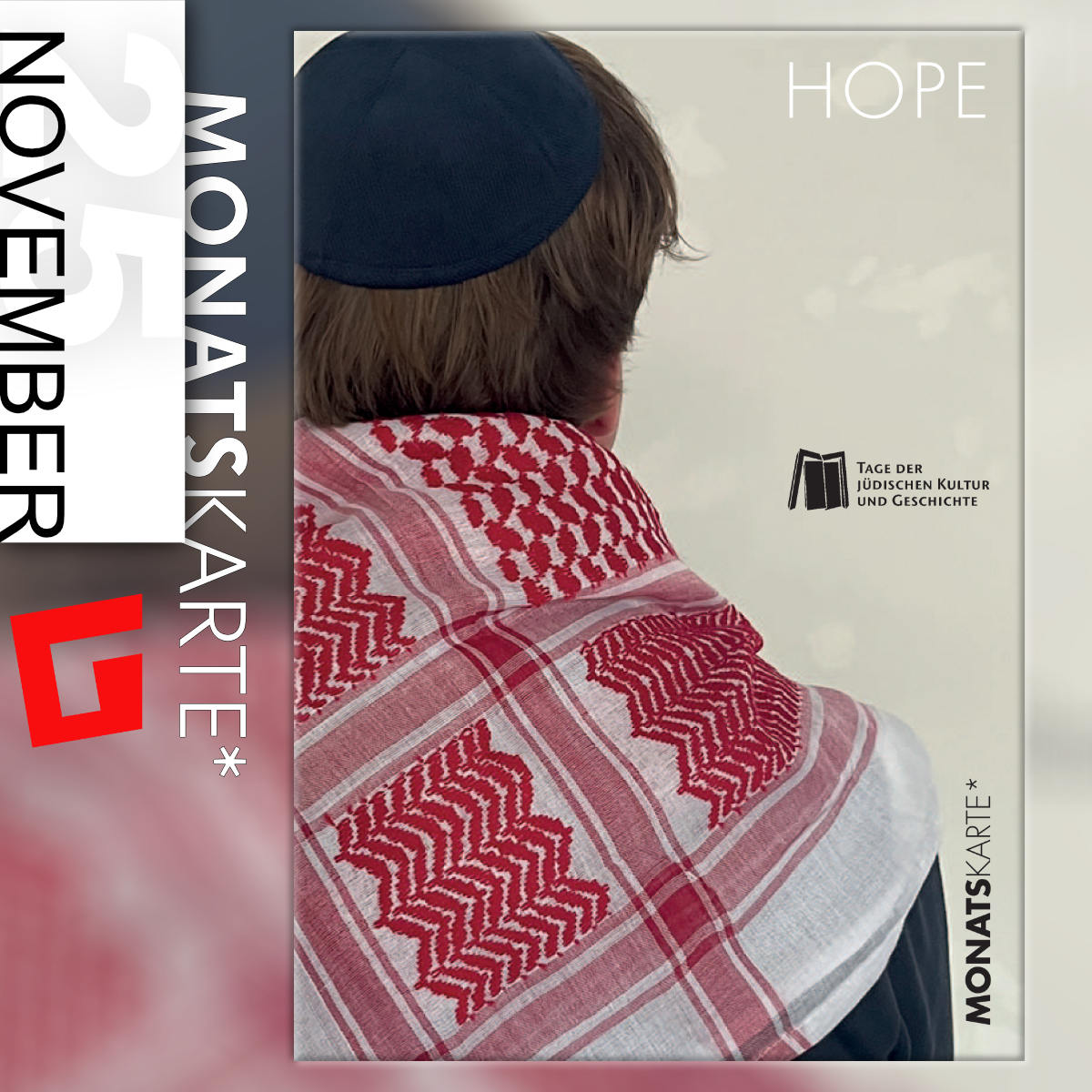 MONATSKARTE* November 2025 | Tage der jüdischen Kultur