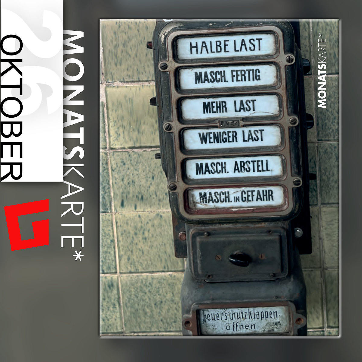 MONATSKARTE* Oktober 2026 