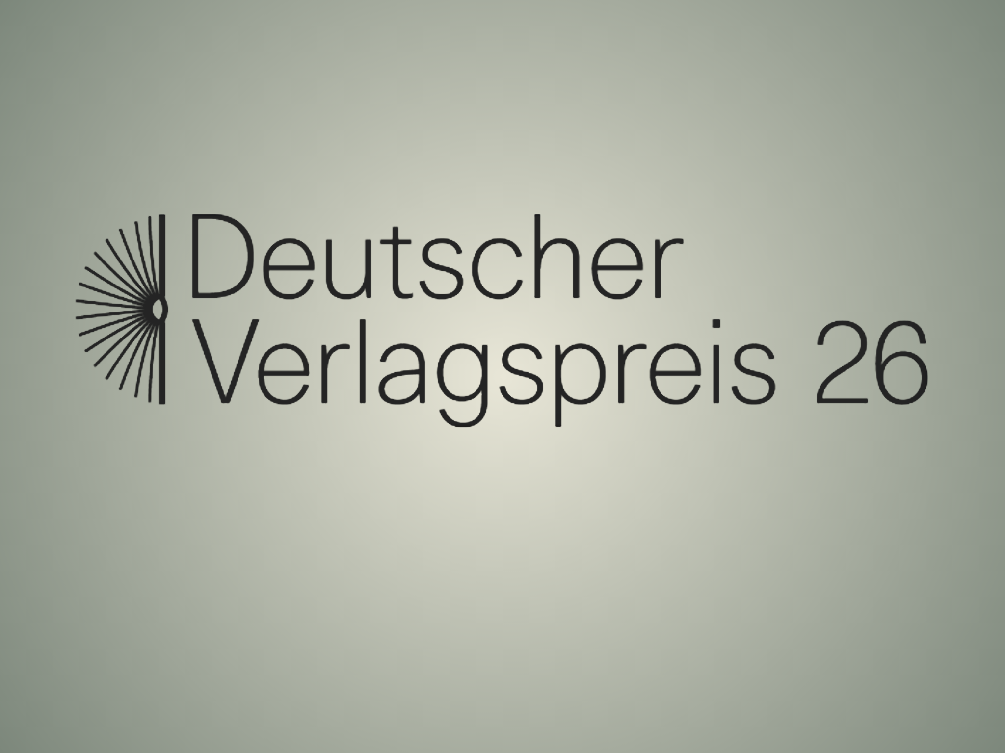 Deutscher Verlagspreis 2026