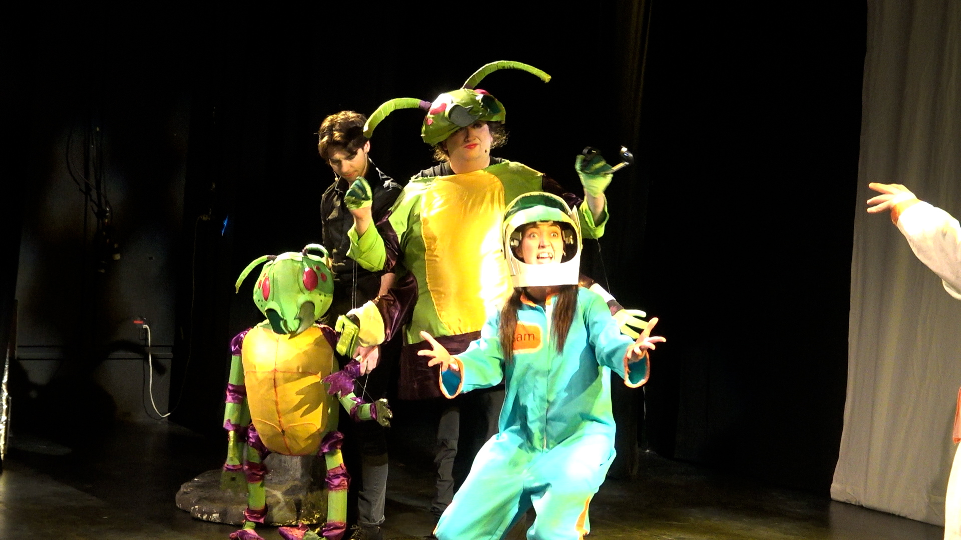 Photo: Ken McDavitt, 2025, Undercurrents festival and Sol One Arts production. Yan Simon as Pawn.