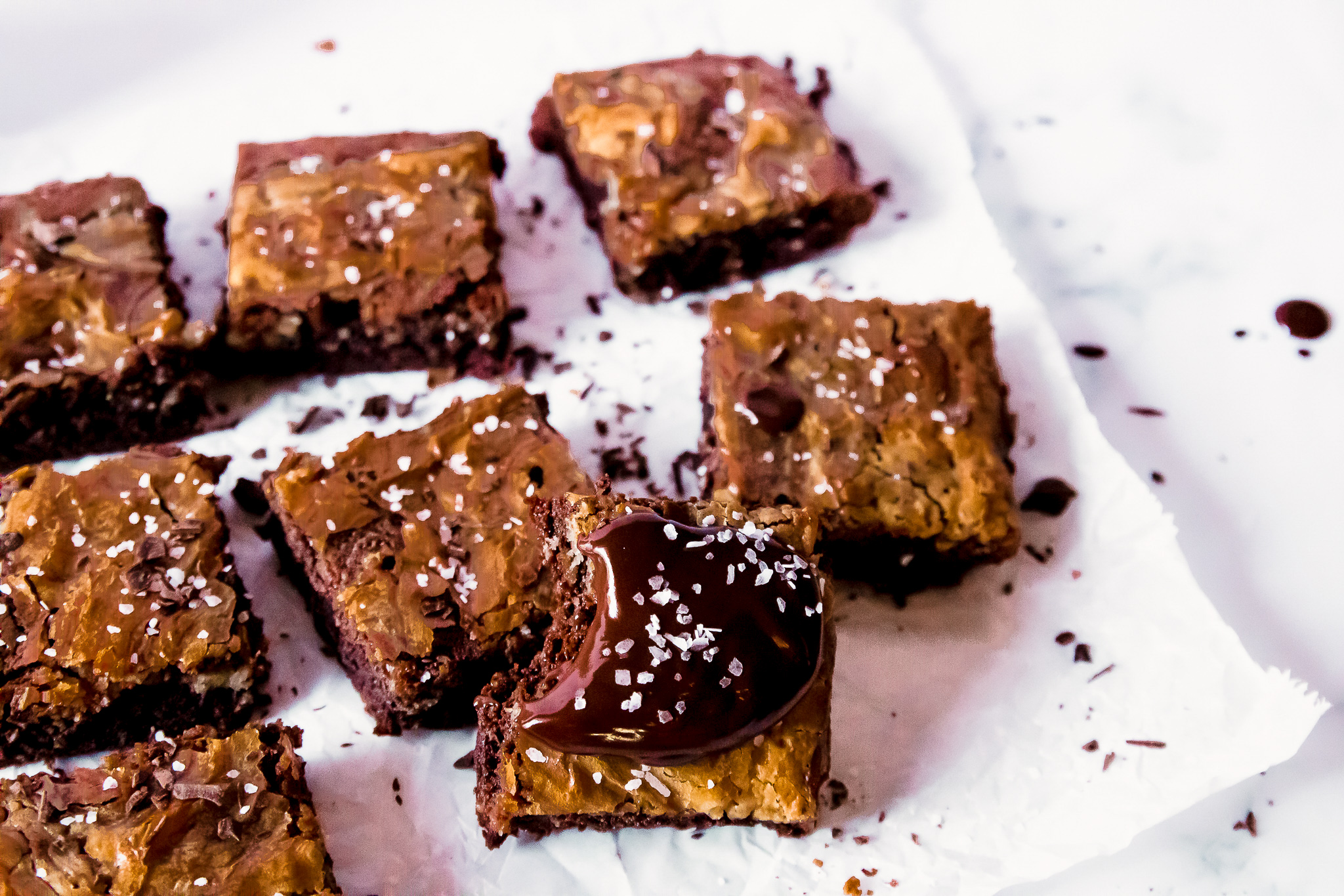 Blondie Swirled Brownies