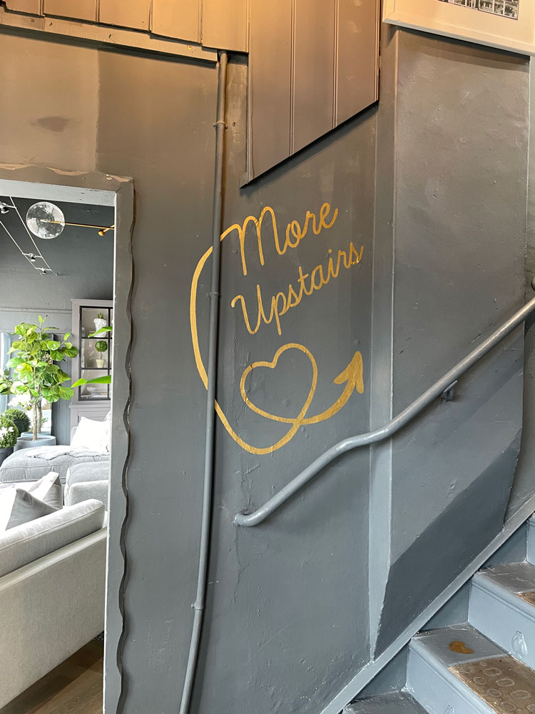 adamdoesdesign lathamshome interiors hand painted sign writing wall mural 9