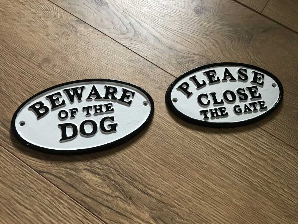 adamdoesdesign slate house sign hand painted - mullberry cottage 2
