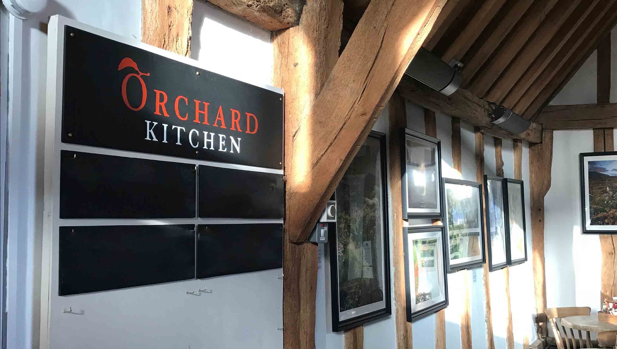 Directional signage, new logo and new signs to go up in cafe and shop