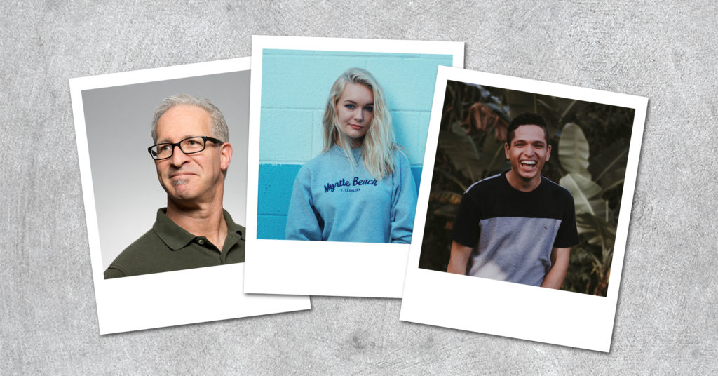 Customer profile images - polaroid shots