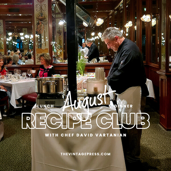 Recipe Club with Chef David Vartanian