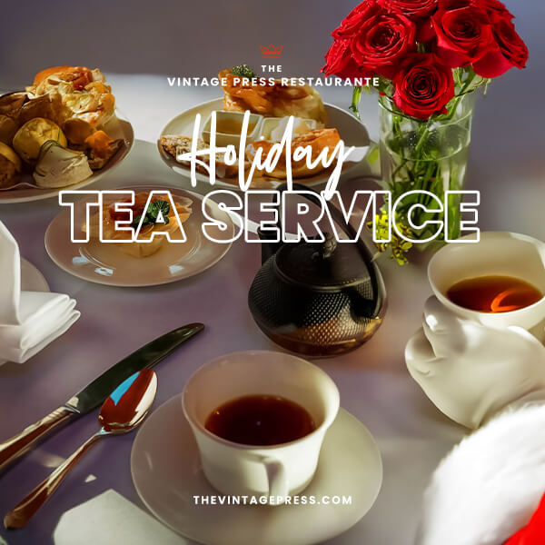 Tea Service Sundays in December