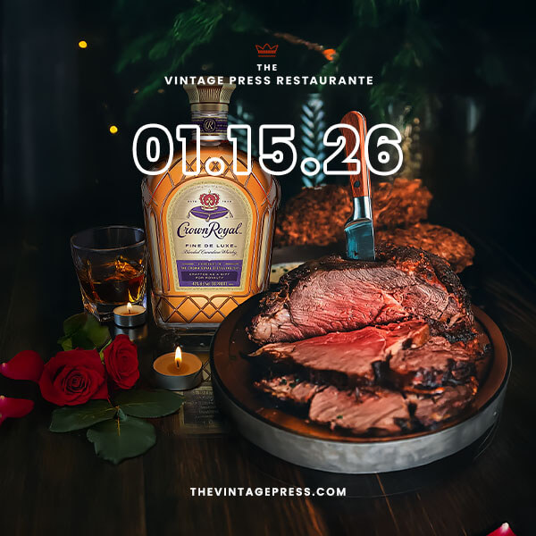 dinner featuring Crown Royal Whiskey