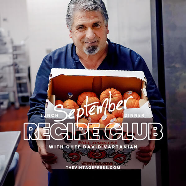 Recipe Club with Chef David Vartanian