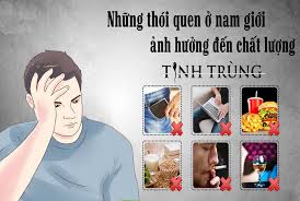 Thói quen ảnh hưởng đến chất lượng tinh trùng