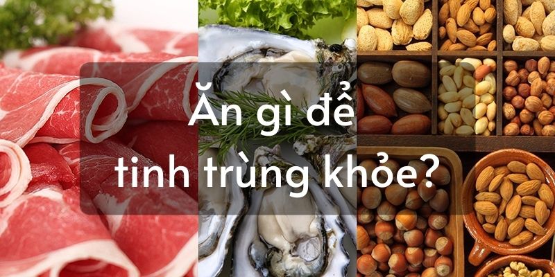 Thực phẩm tốt cho tinh trùng