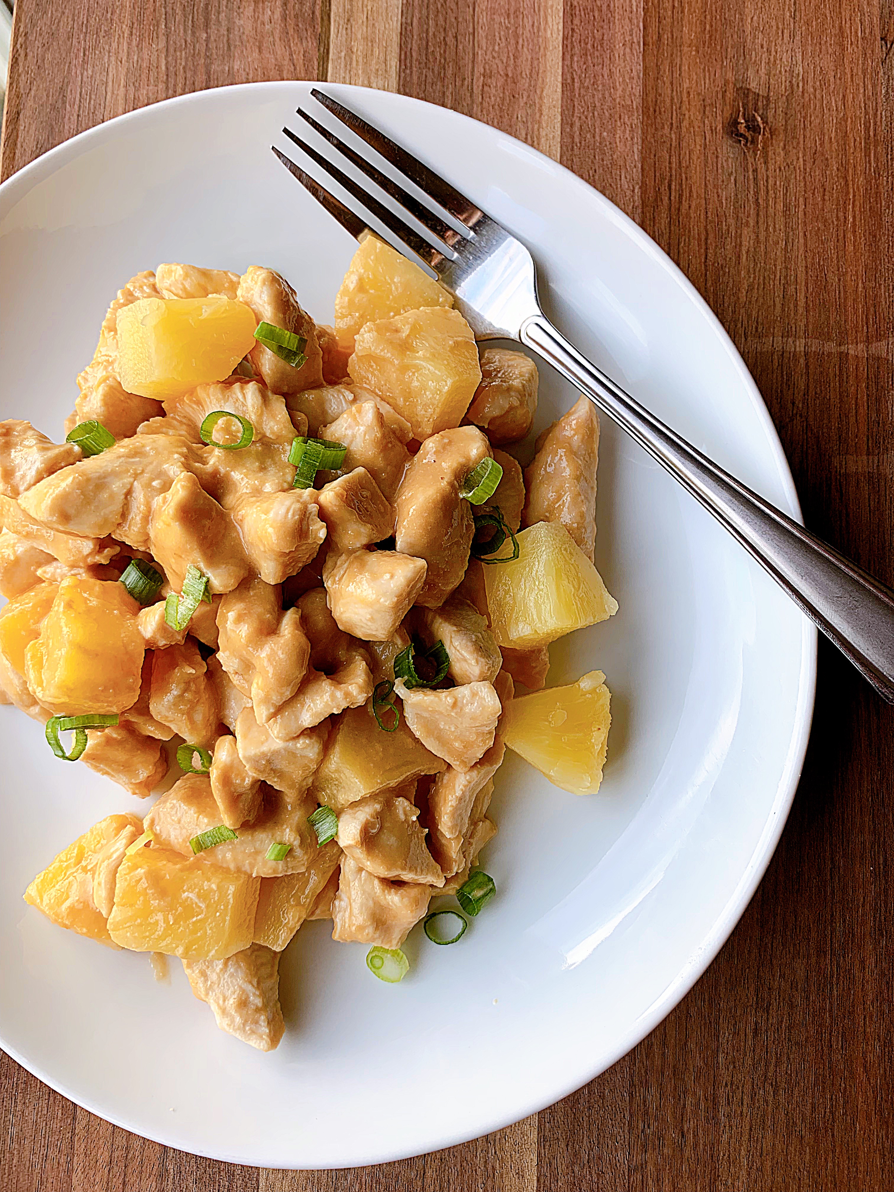 Pineapple Sunbutter Chicken
