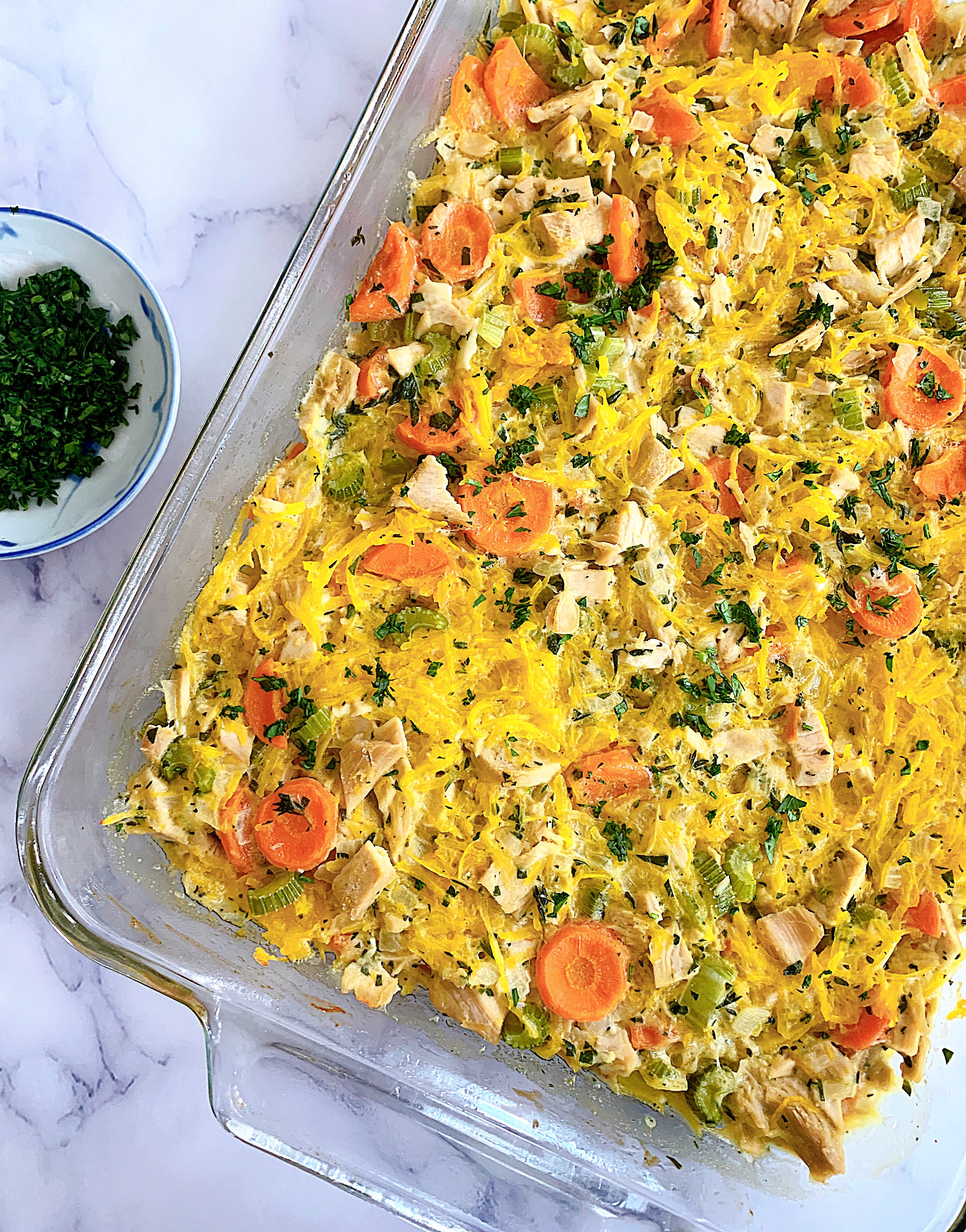 Thanksgiving Turkey Casserole