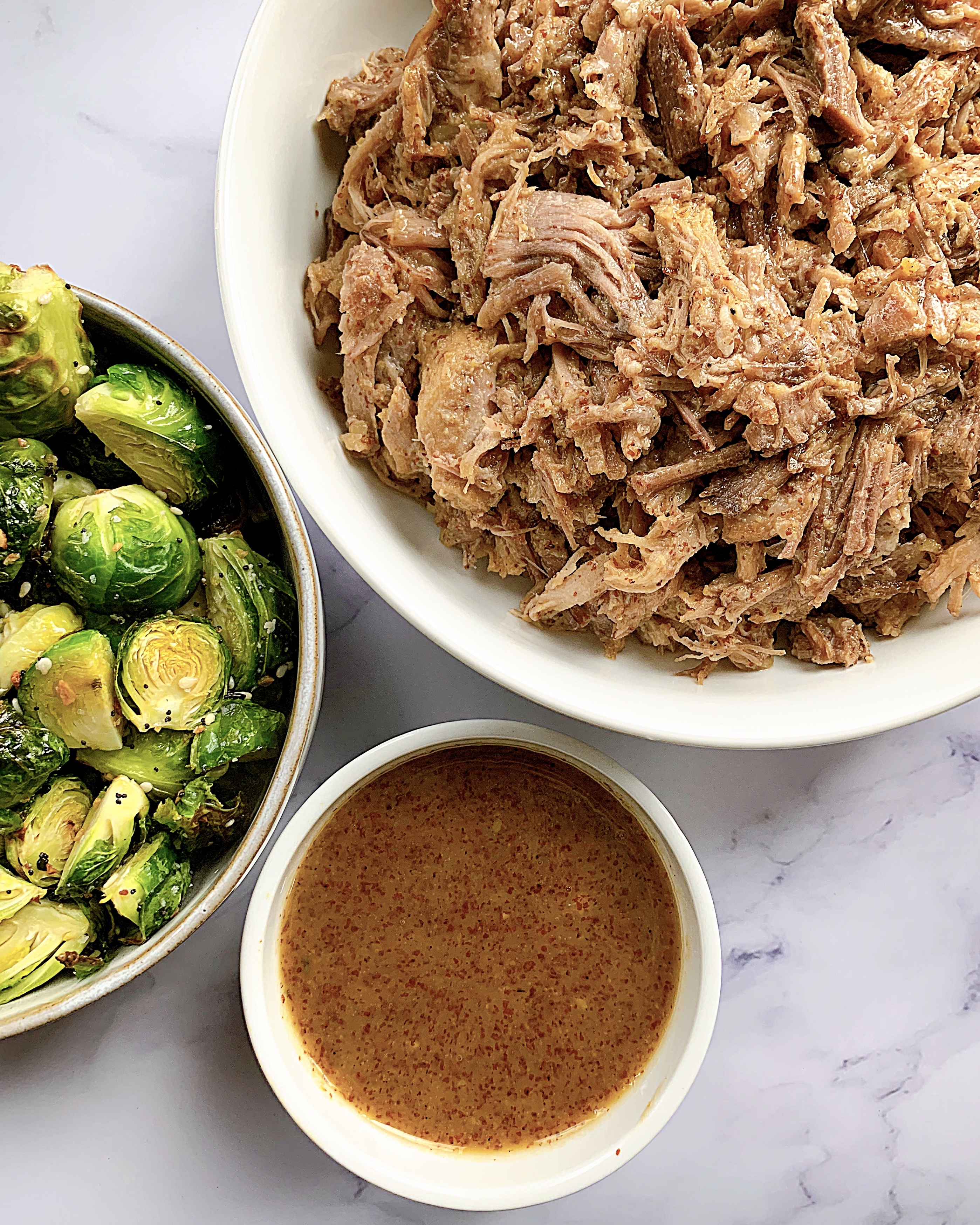 Maple Mustard Shredded Pork