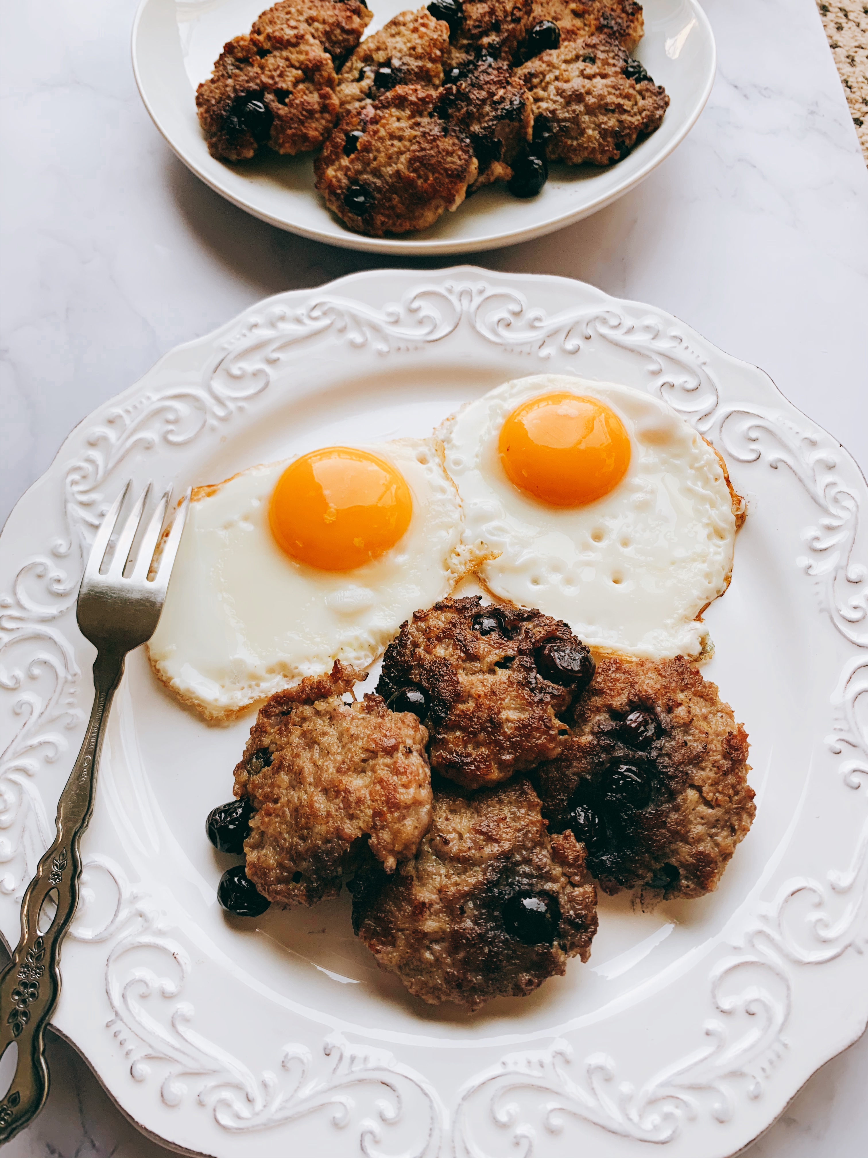 Blueberry Breakfast Sausage Patties