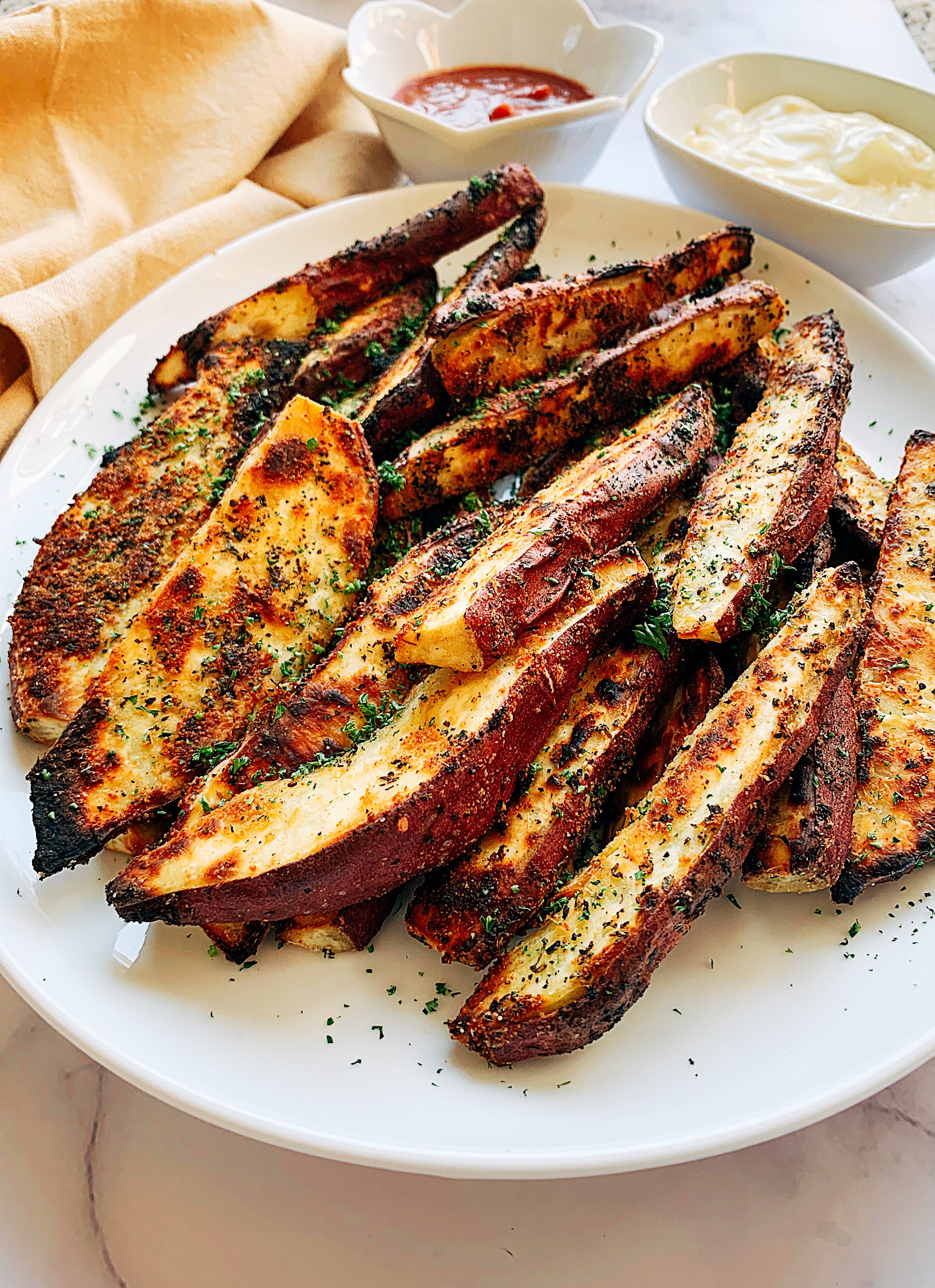 Crispy Sweet Potato Wedges