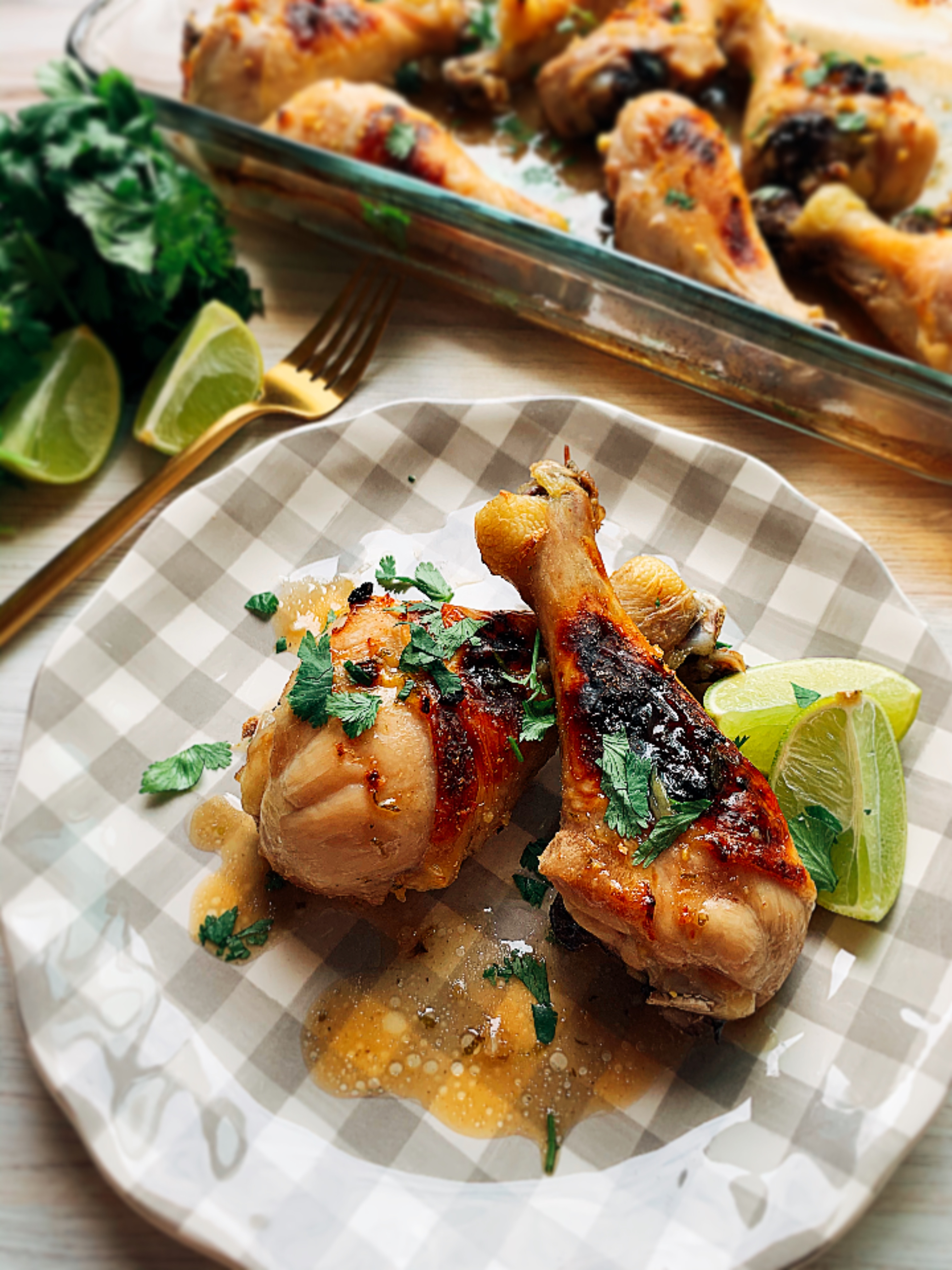 Honey Lime Drumsticks