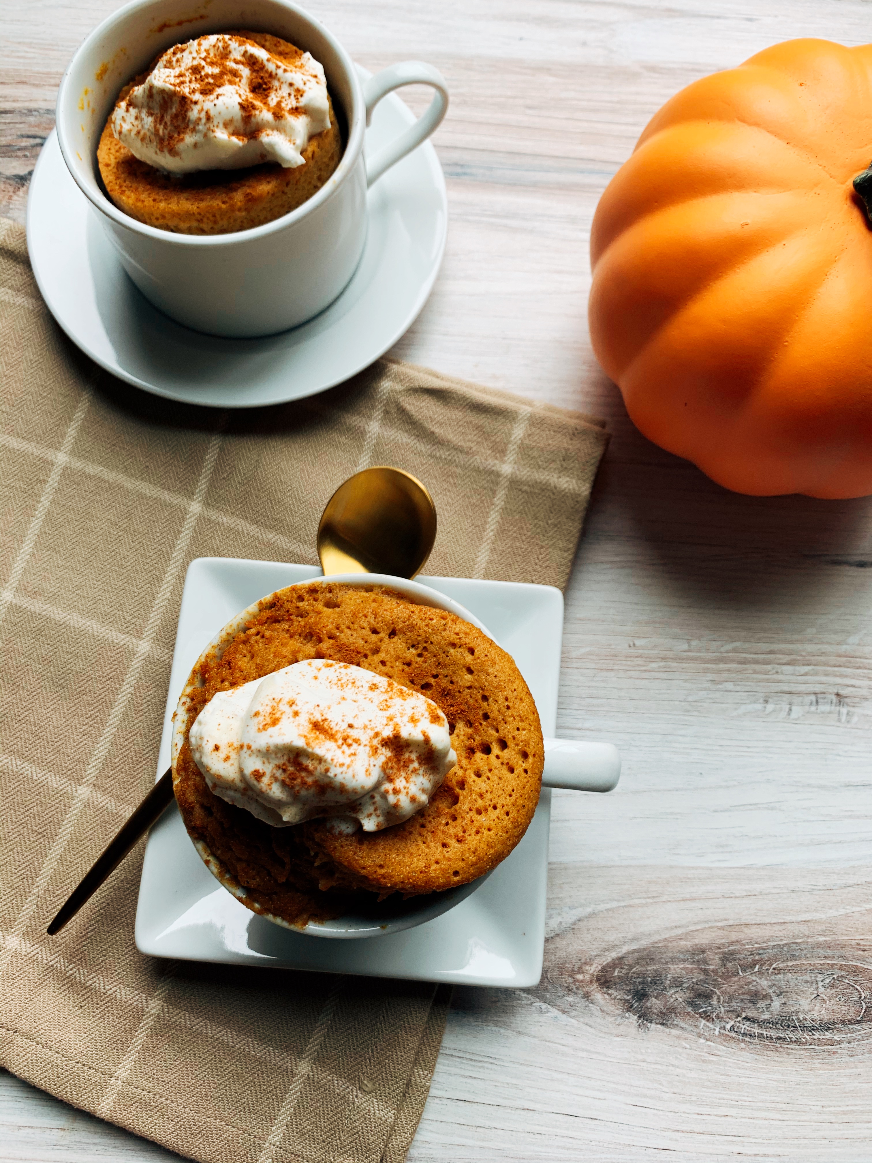 Paleo Pumpkin Mug Cake
