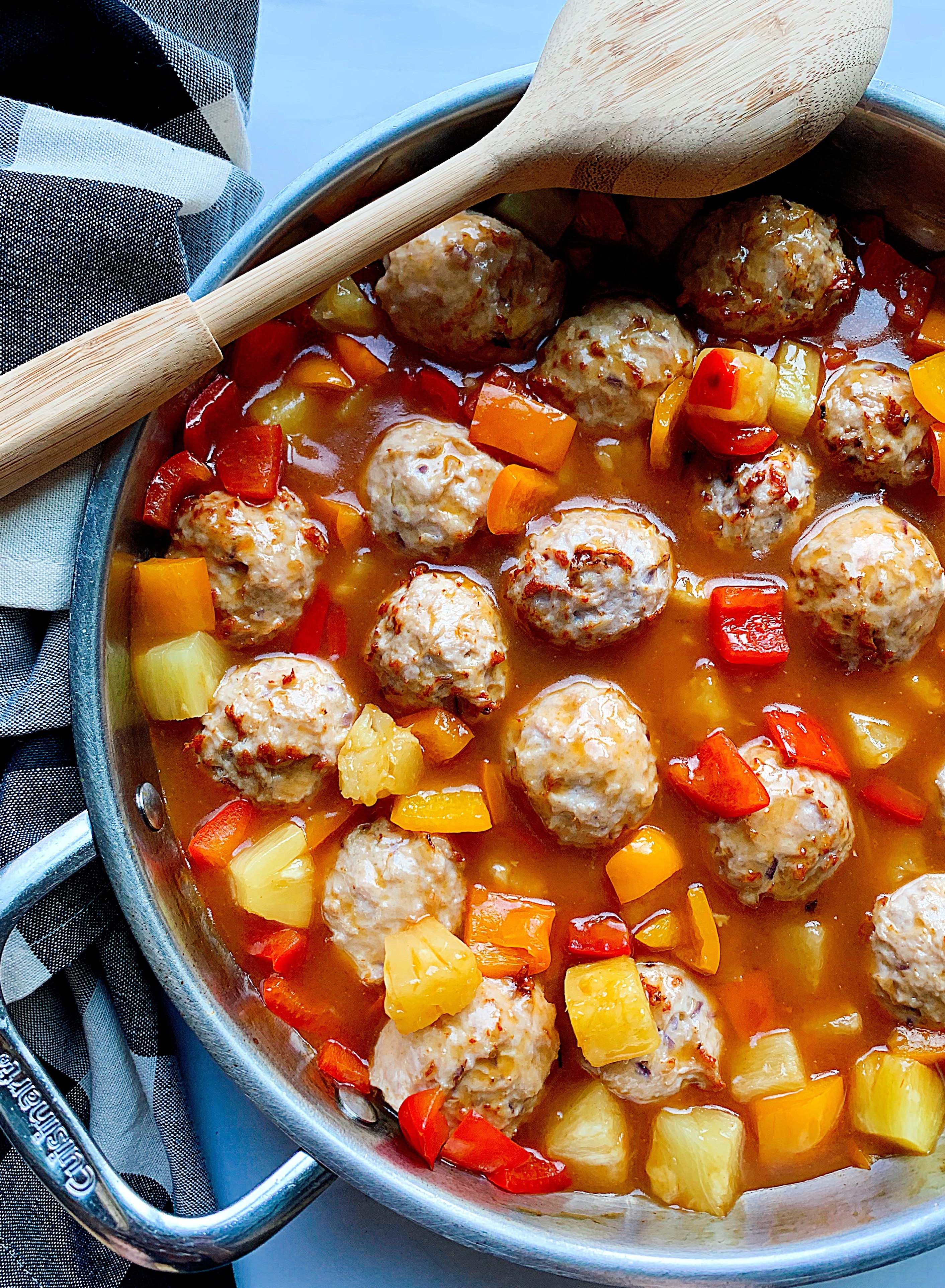 Sweet & Sour Turkey Meatballs