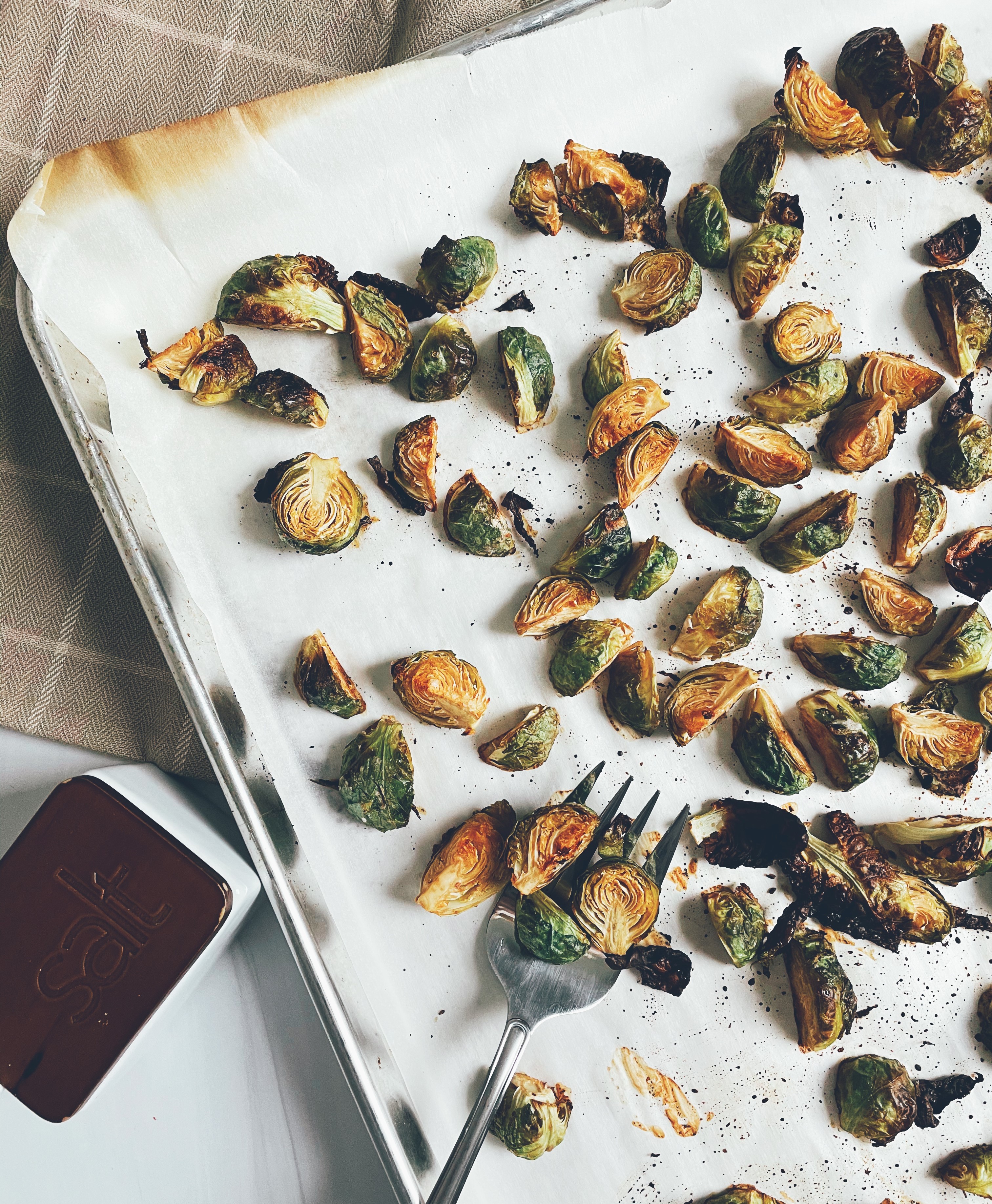Balsamic Roasted Brussels Sprouts