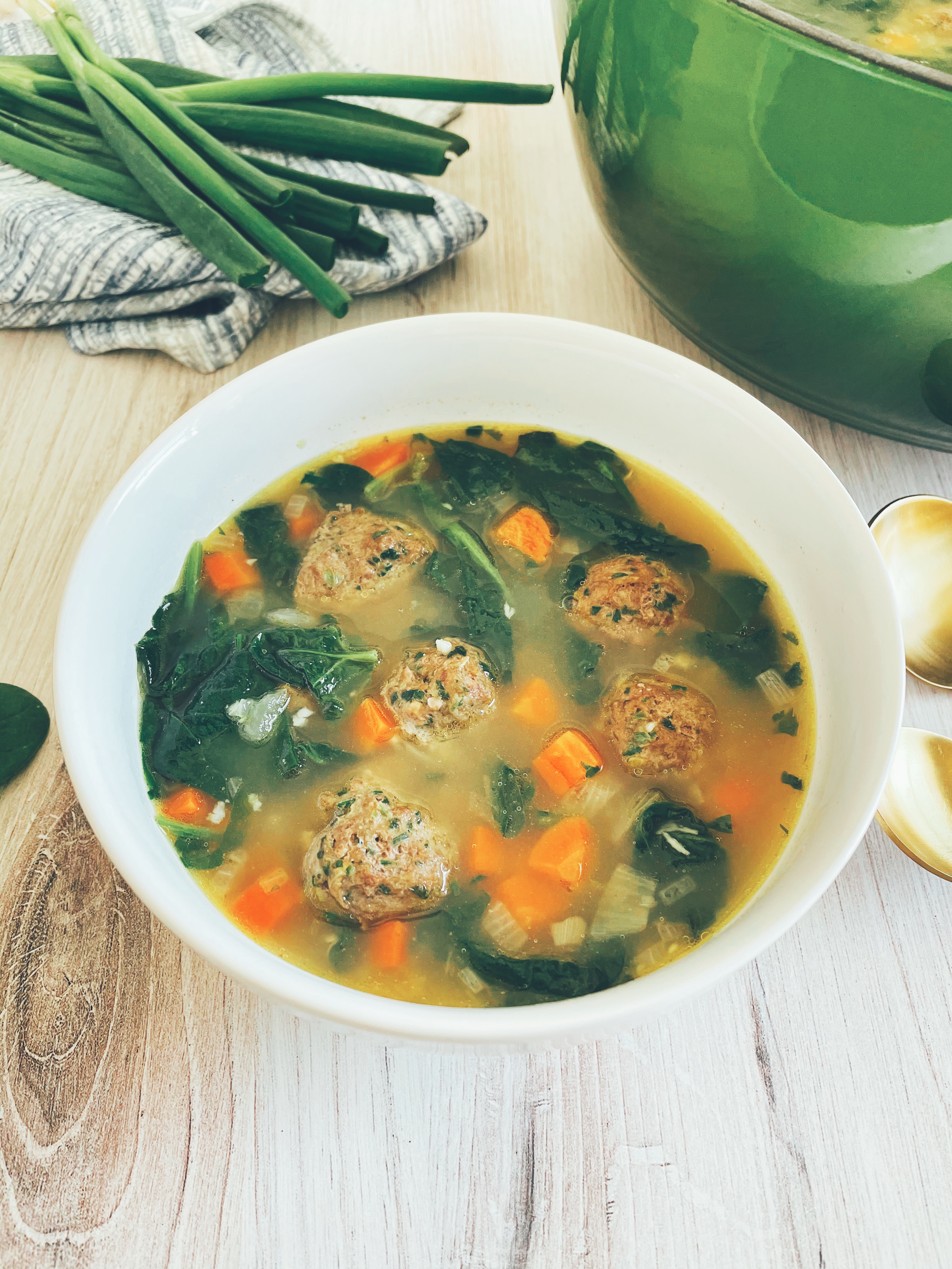Meatball & Vegetable Soup