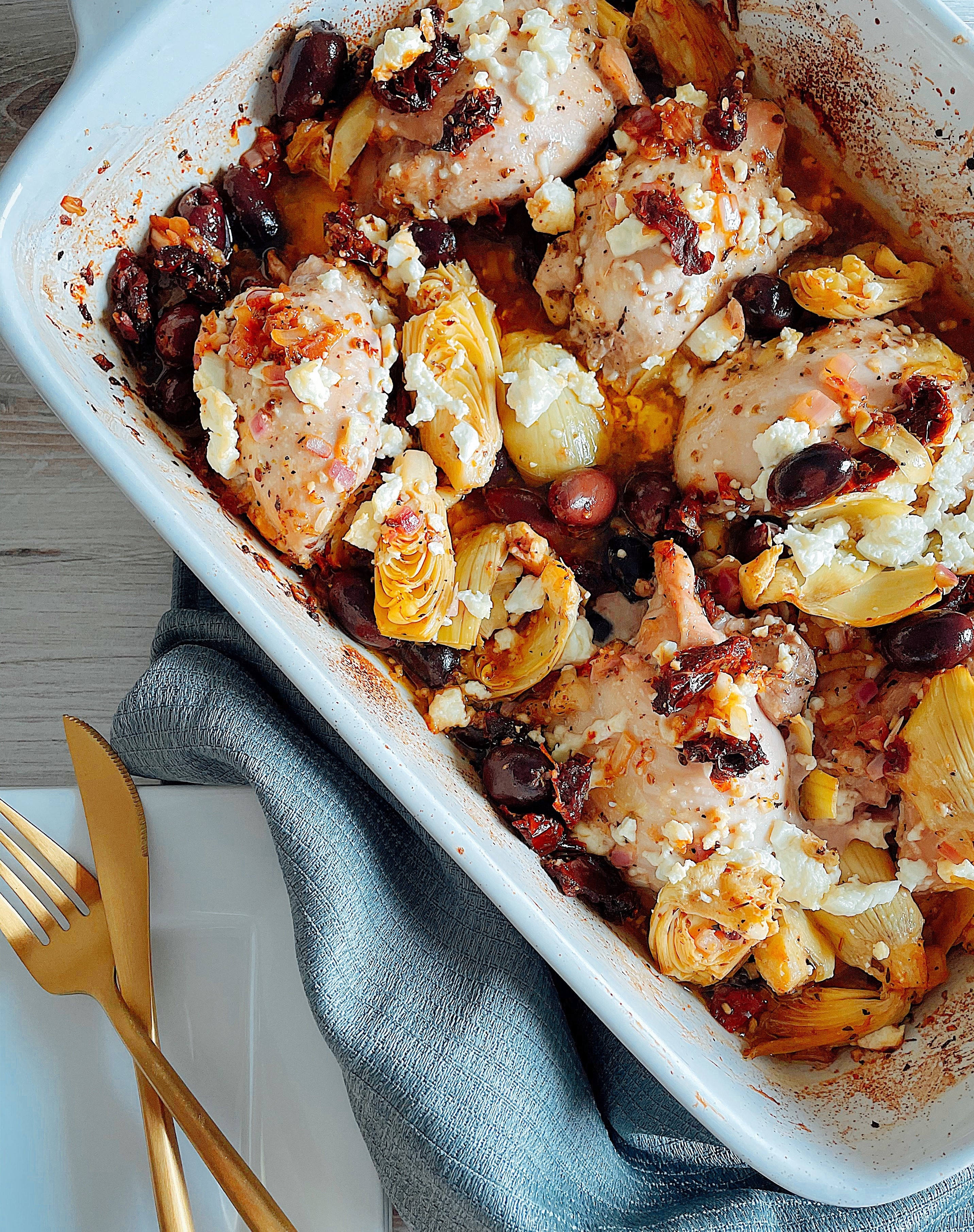 Mediterranean Chicken Thighs