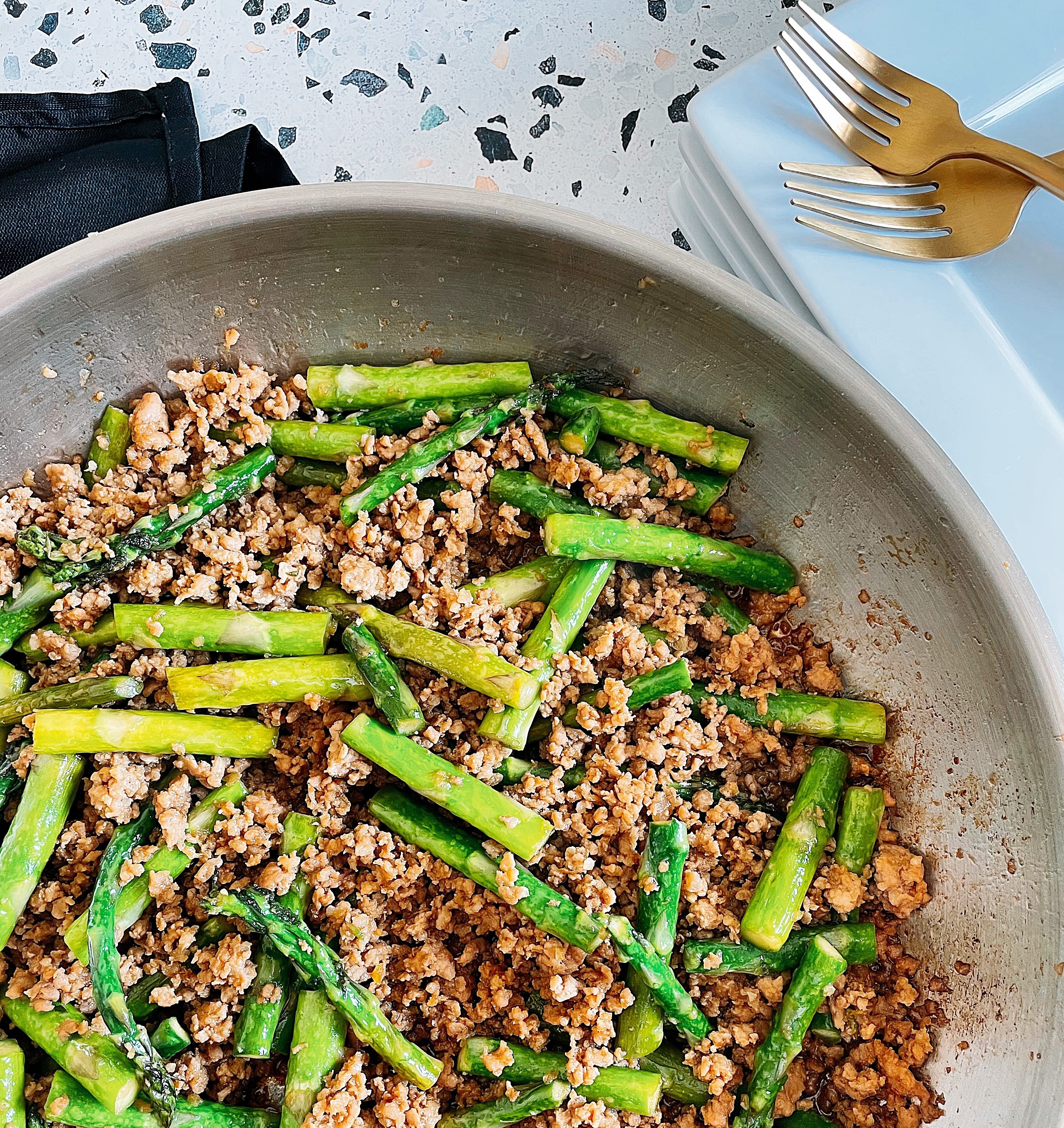 Spicy Pork & Asparagus