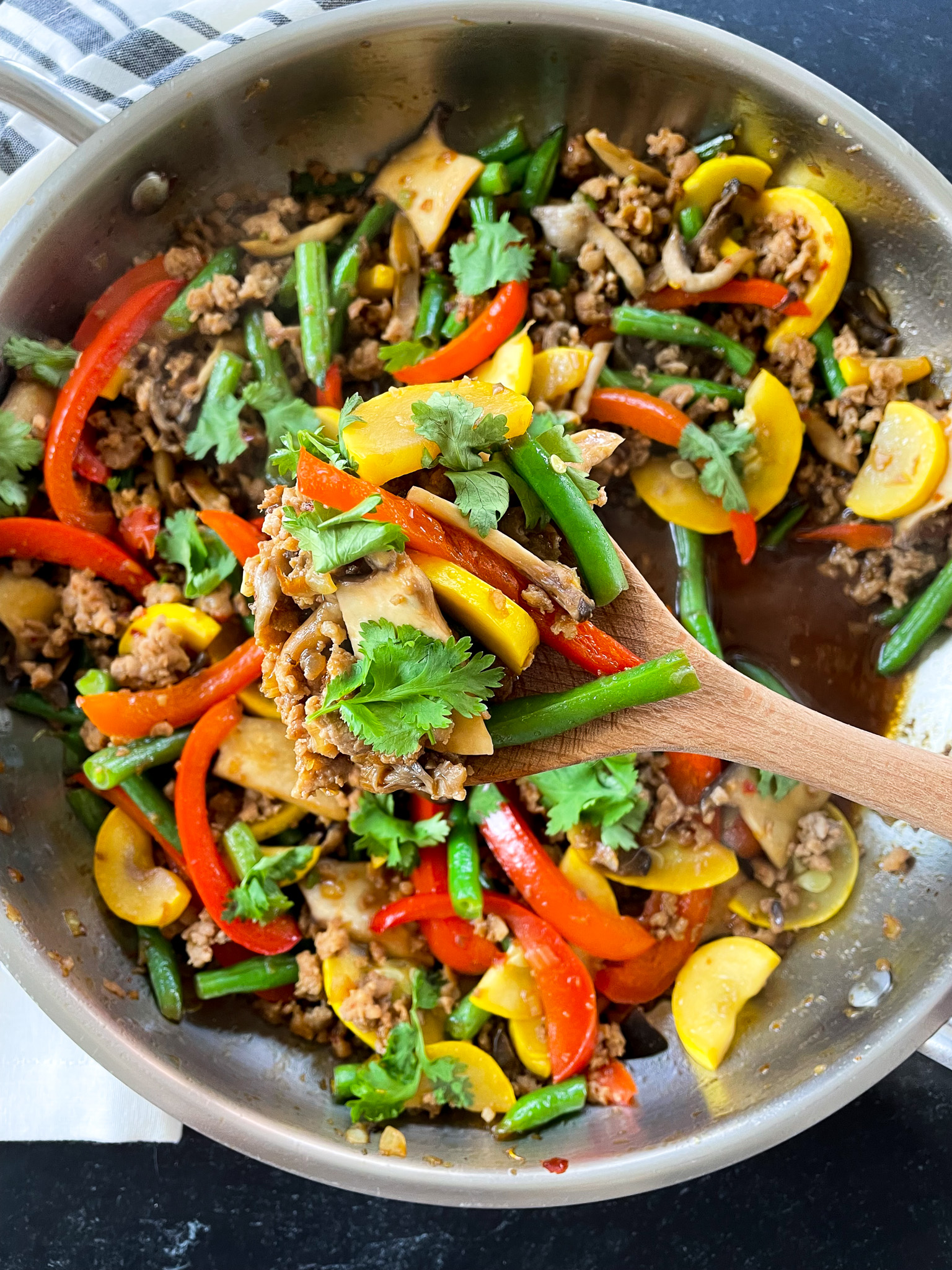 Garlic Pork Stir Fry