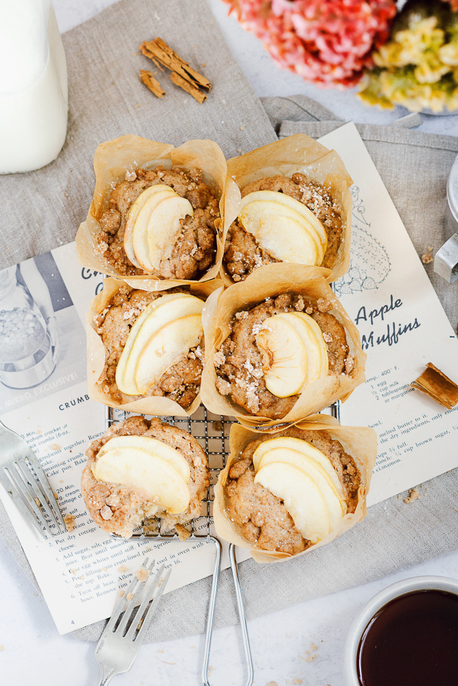 Fall Apple Cinnamon Muffins