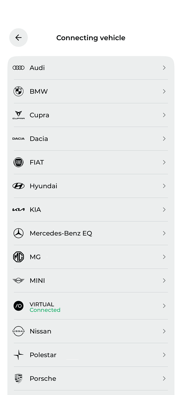 Anslutningsmöjligheter