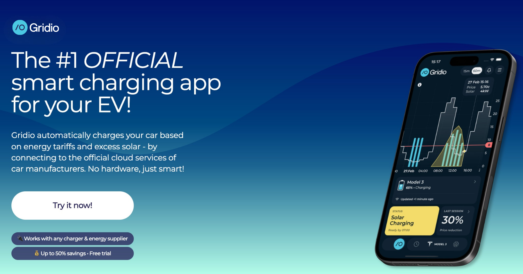 Gridio Smart Charging