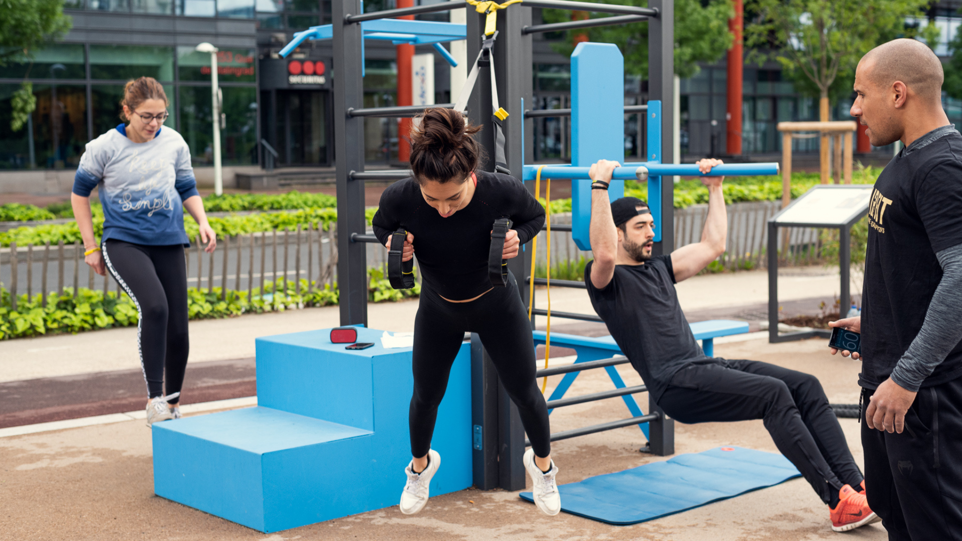 Aire de fitness AirFit d'Issy-les-Moulineaux