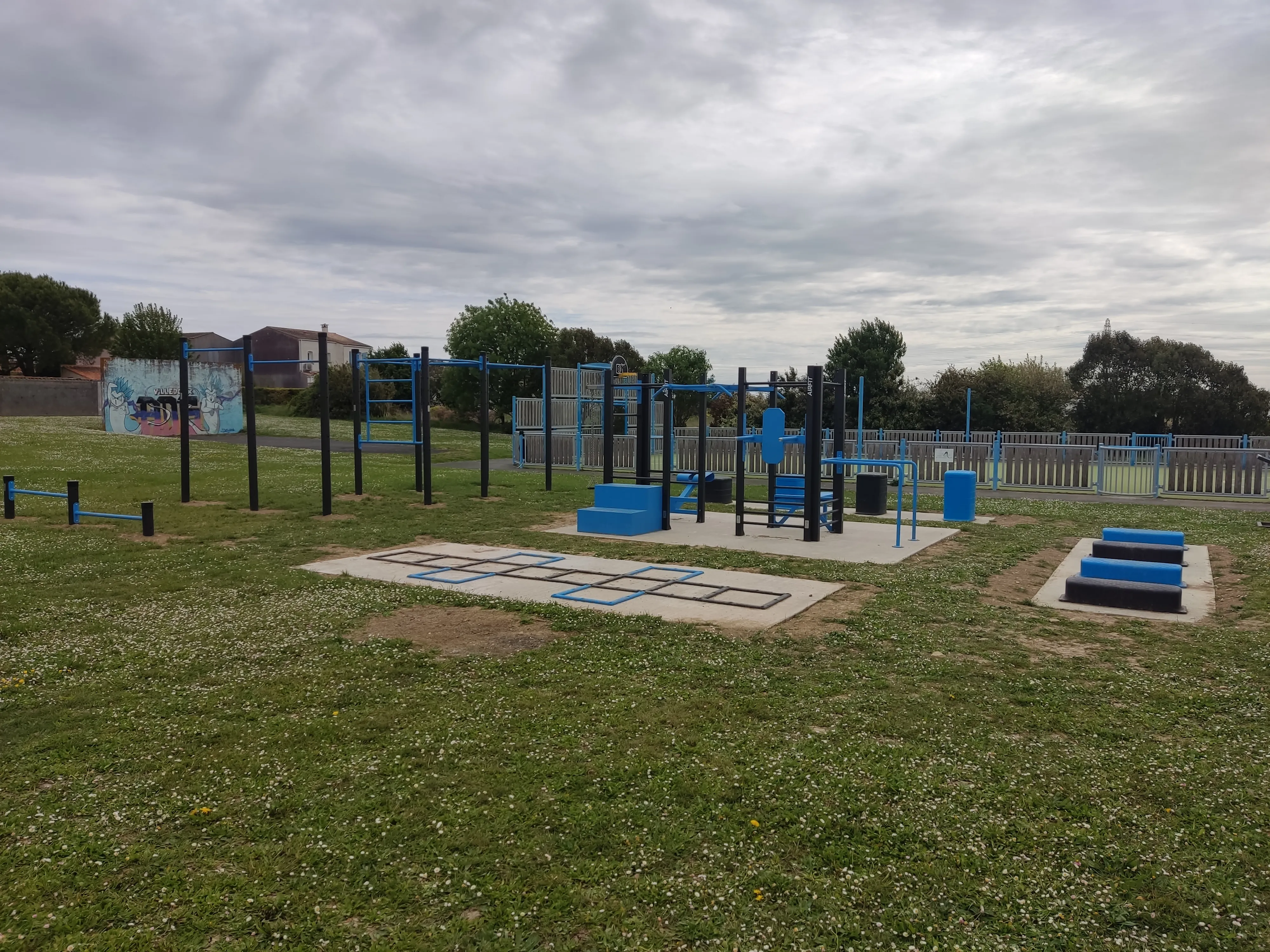 Aire de fitness en plein air AirFit à Villedoux