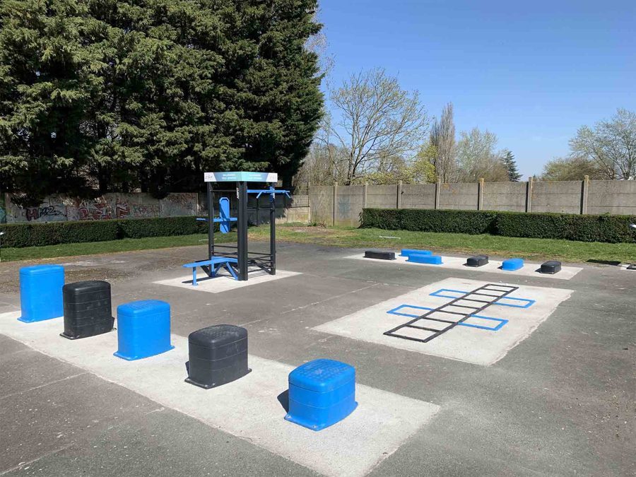 Aire de fitness AirFit à Sallaumines