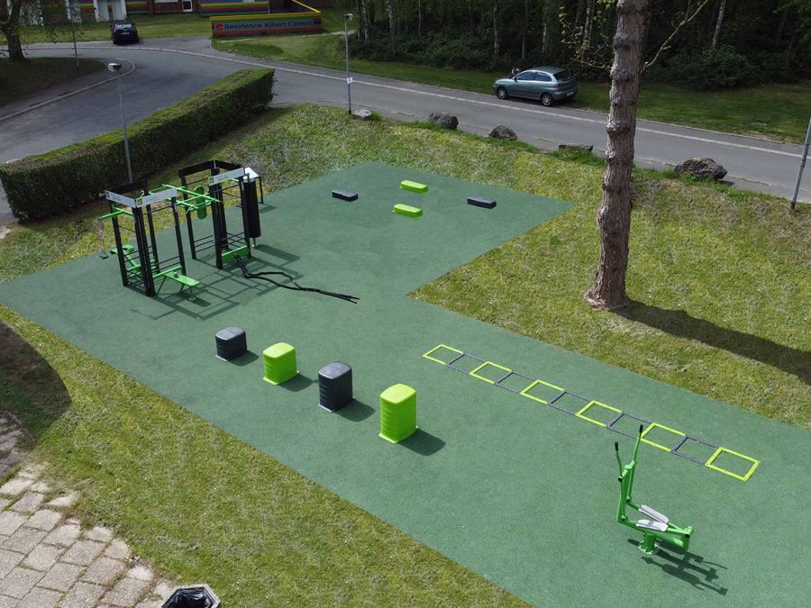Aire de fitness AirFit au CROUS de Lille